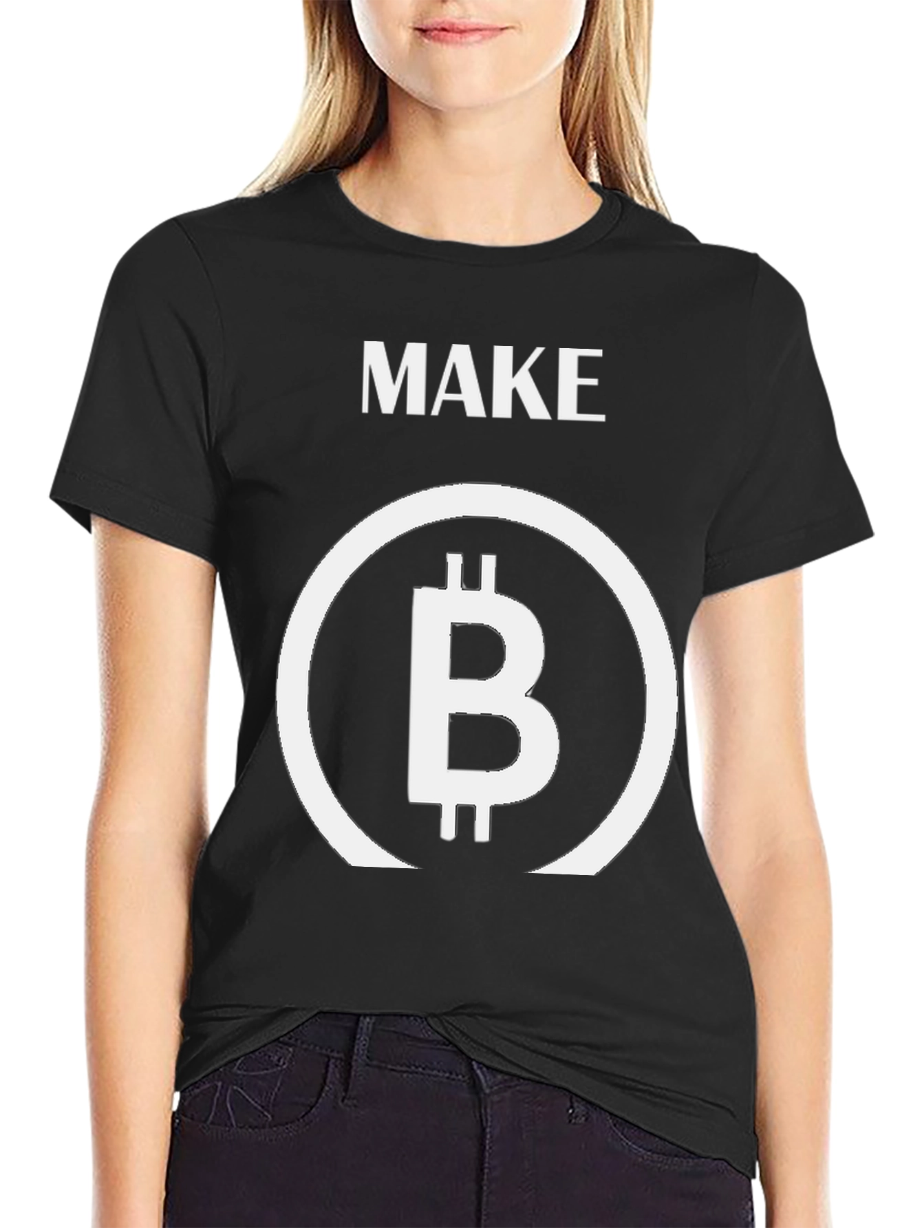 Make Bitcoin T-Shirt - Crypto Tee