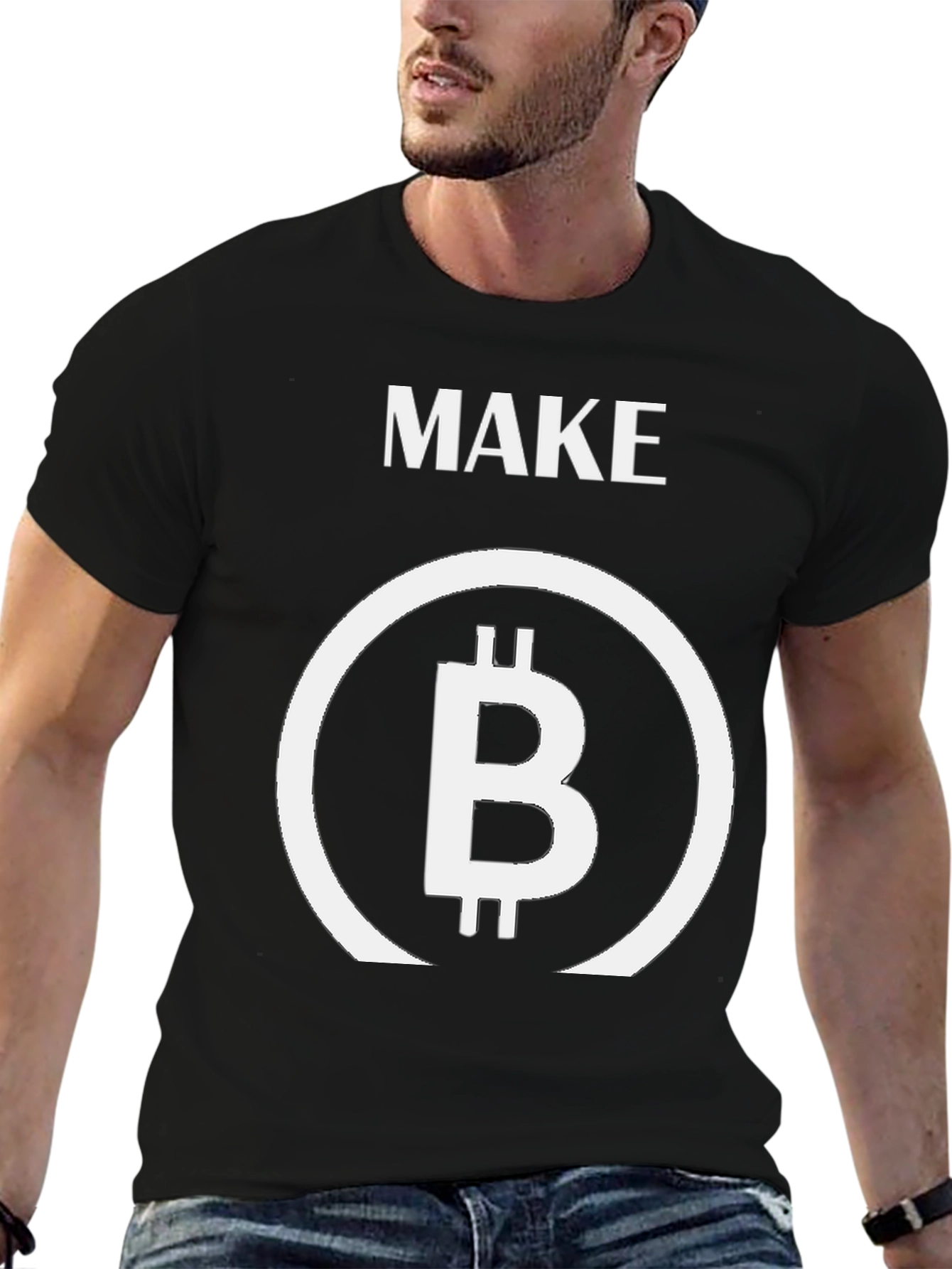 Make Bitcoin T-Shirt - Crypto Tee