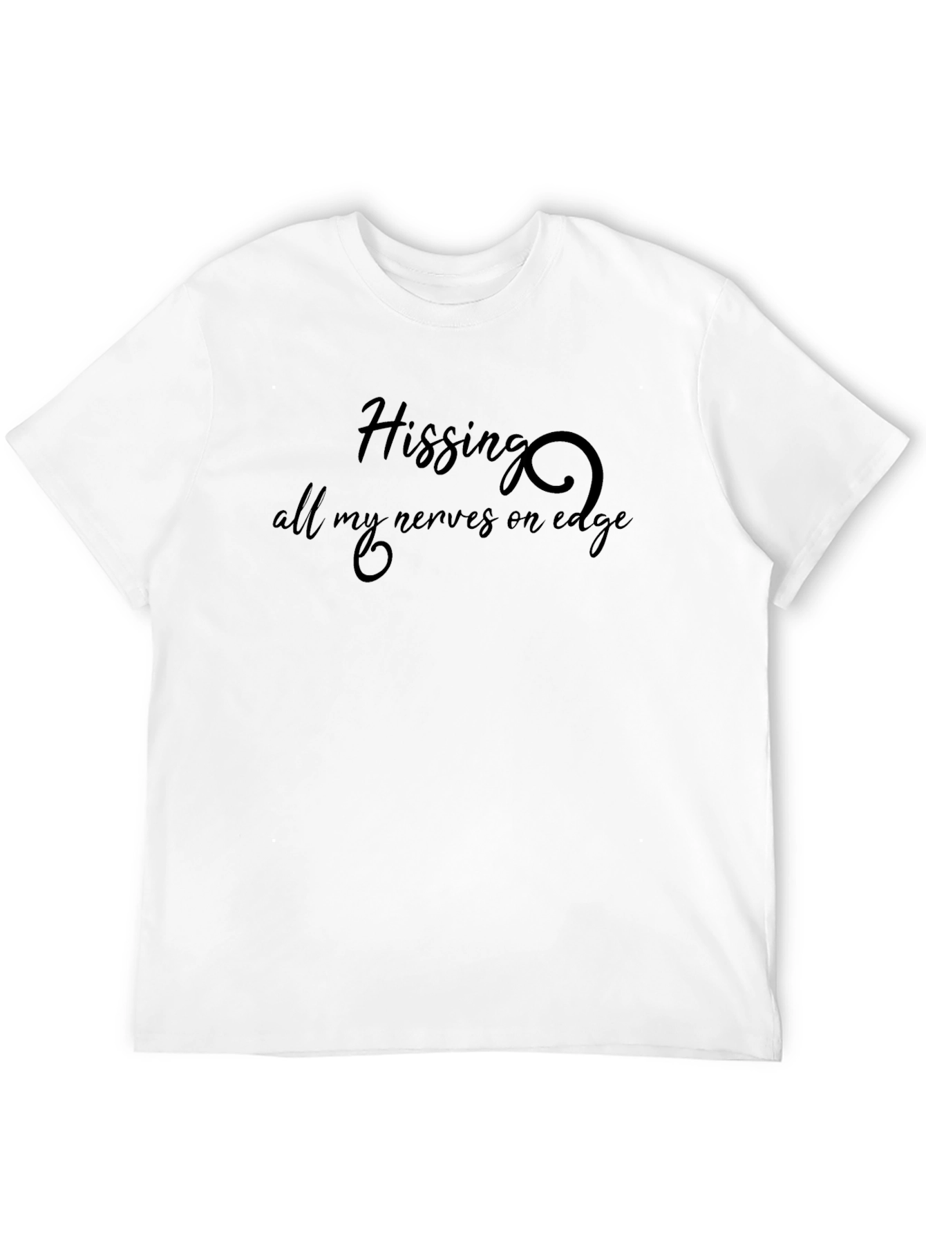 Hissing Nerves On Edge Graphic T-Shirt