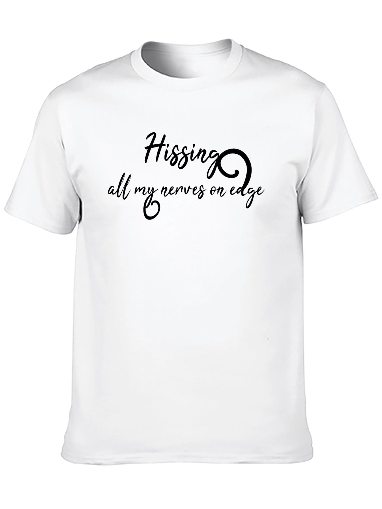 Hissing Nerves On Edge Graphic T-Shirt