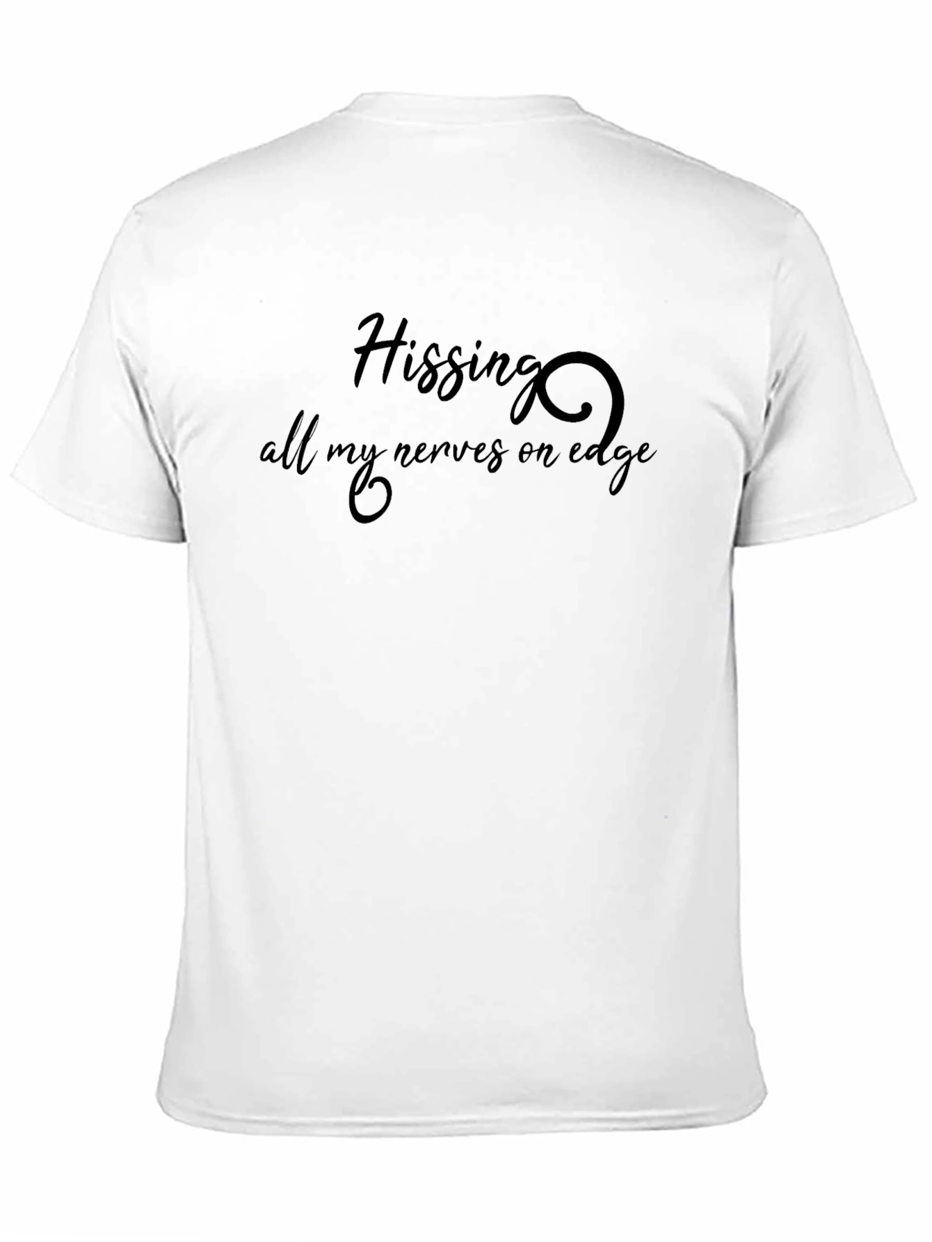 Hissing Nerves On Edge Graphic T-Shirt