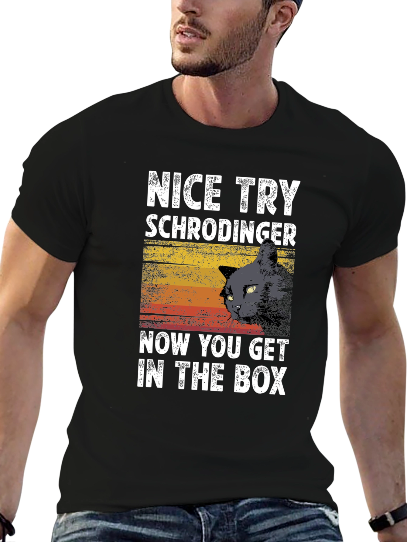 Schrödingers Cat T-Shirt - Funny Physics Tee