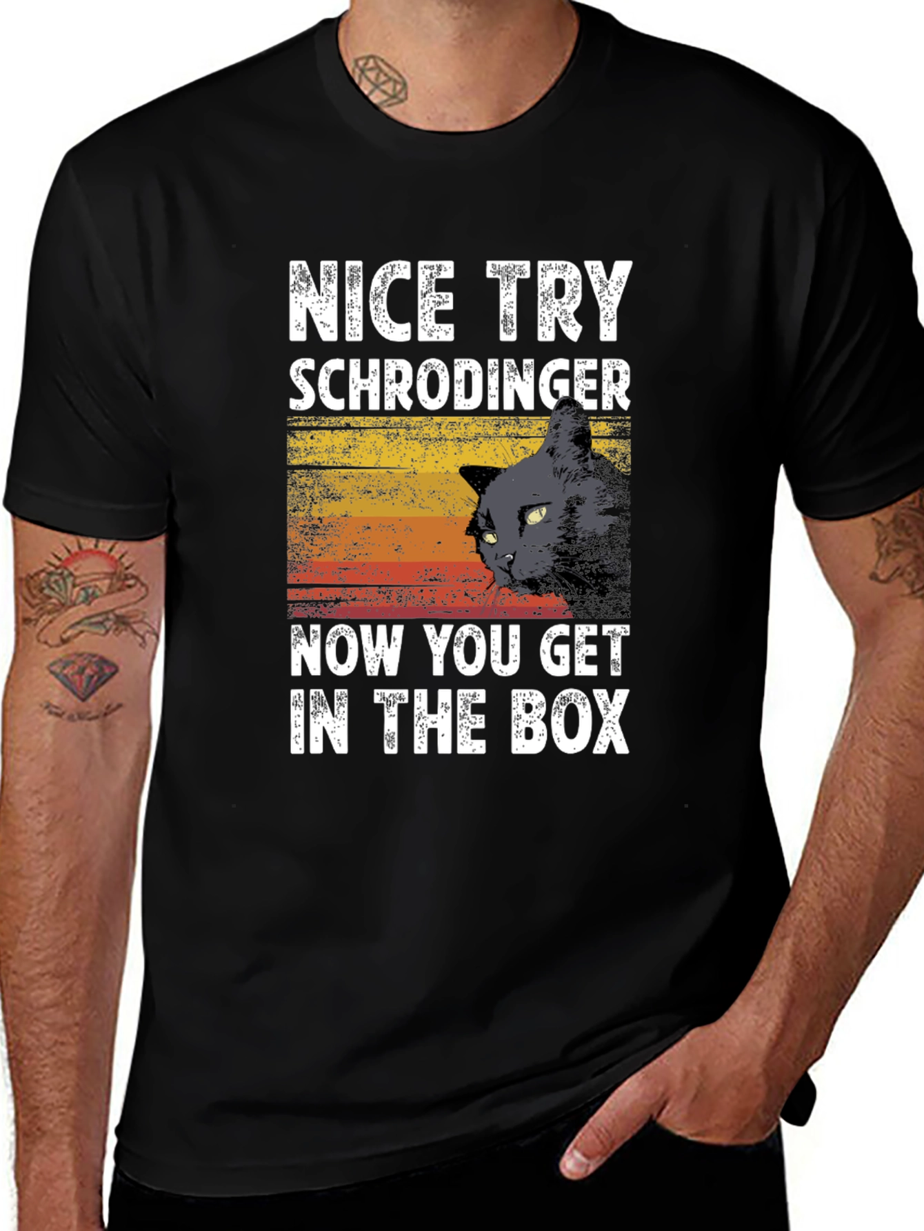 Schrödingers Cat T-Shirt - Funny Physics Tee