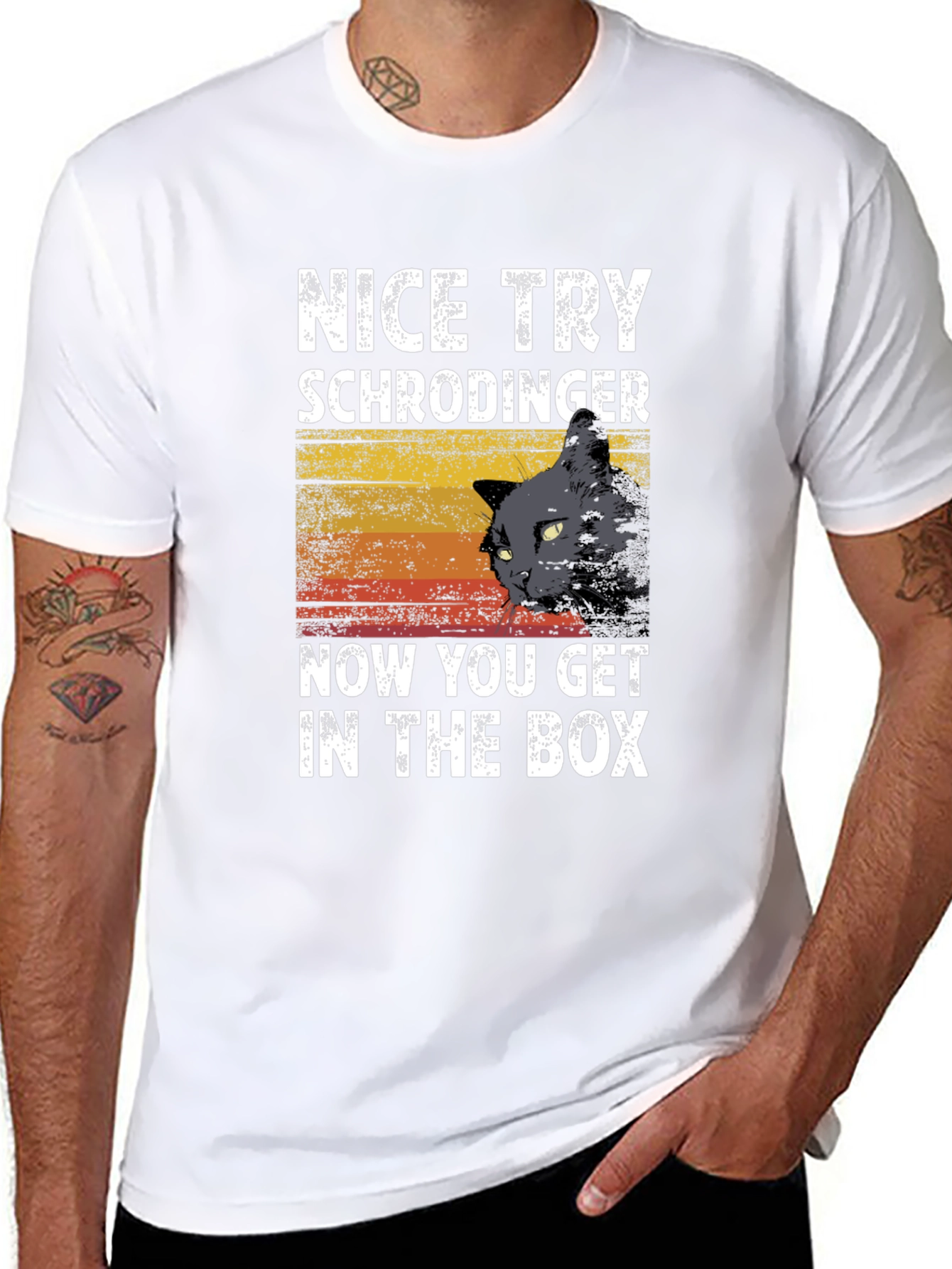Schrödingers Cat T-Shirt - Funny Physics Tee