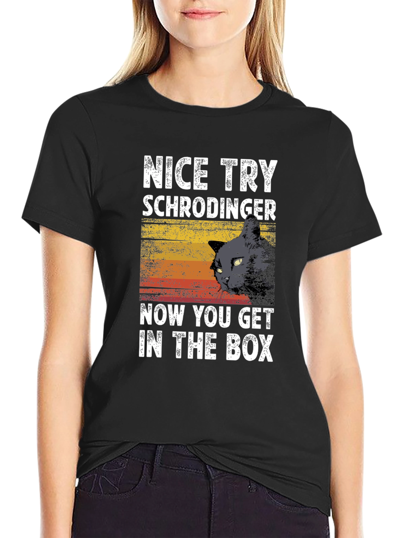 Schrödingers Cat T-Shirt - Funny Physics Tee