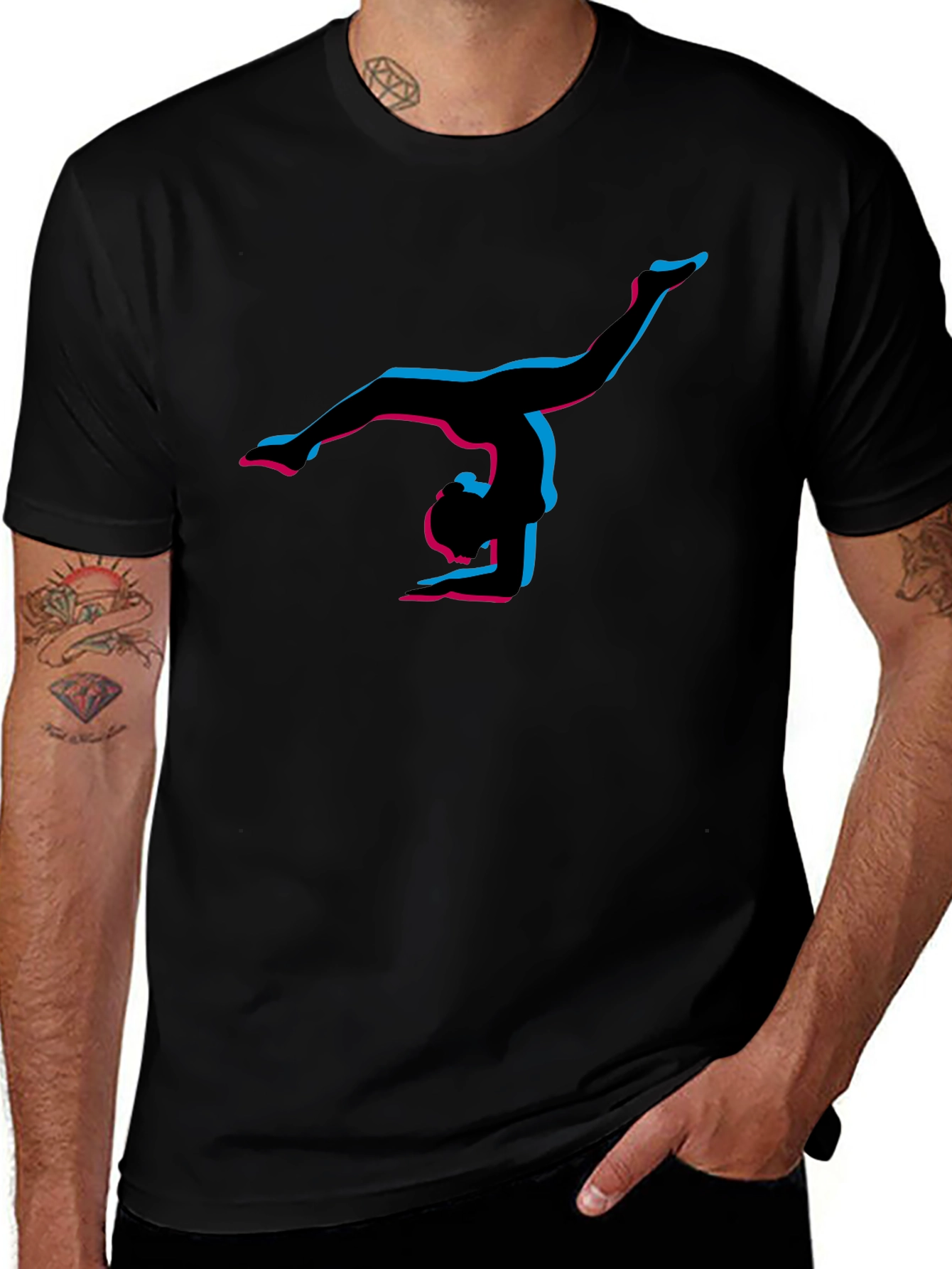 Gymnast Graphic Tee - Stylish & Comfortable