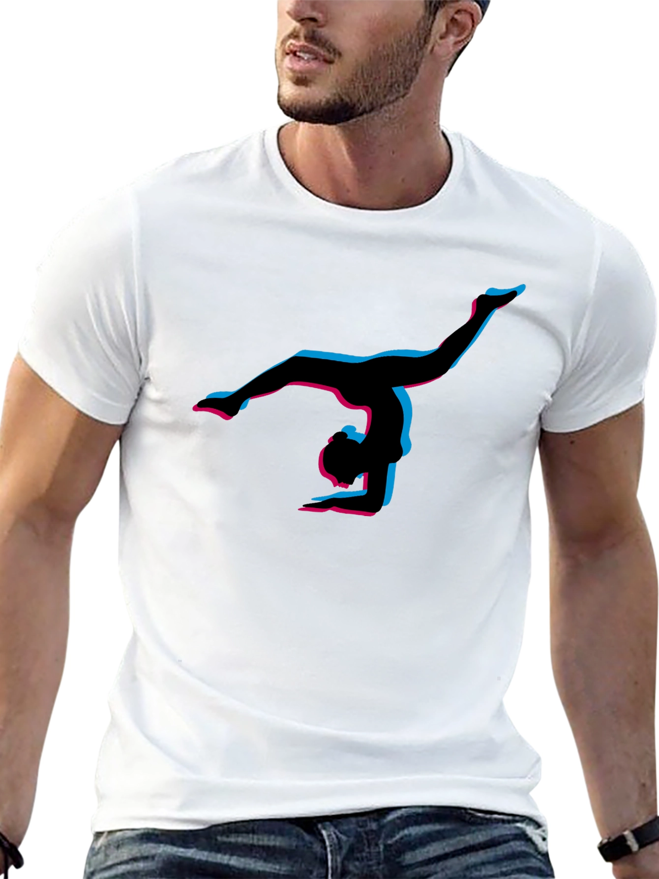 Gymnast Graphic Tee - Stylish & Comfortable