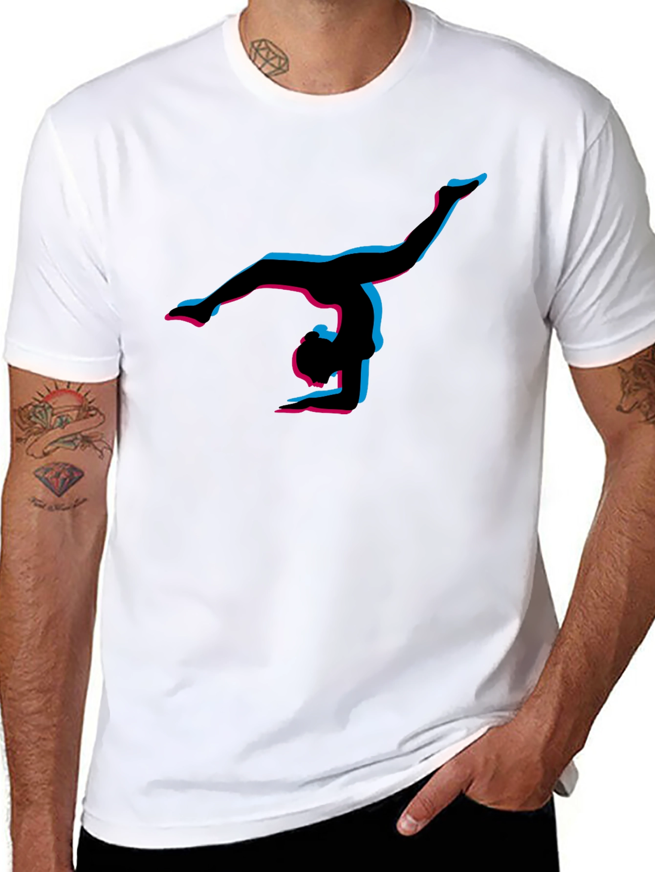 Gymnast Graphic Tee - Stylish & Comfortable