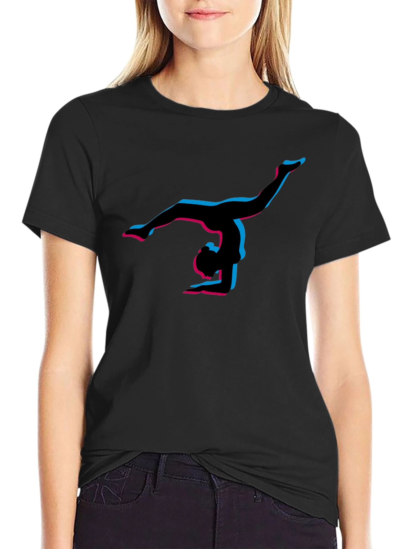 Gymnast Graphic Tee - Stylish & Comfortable