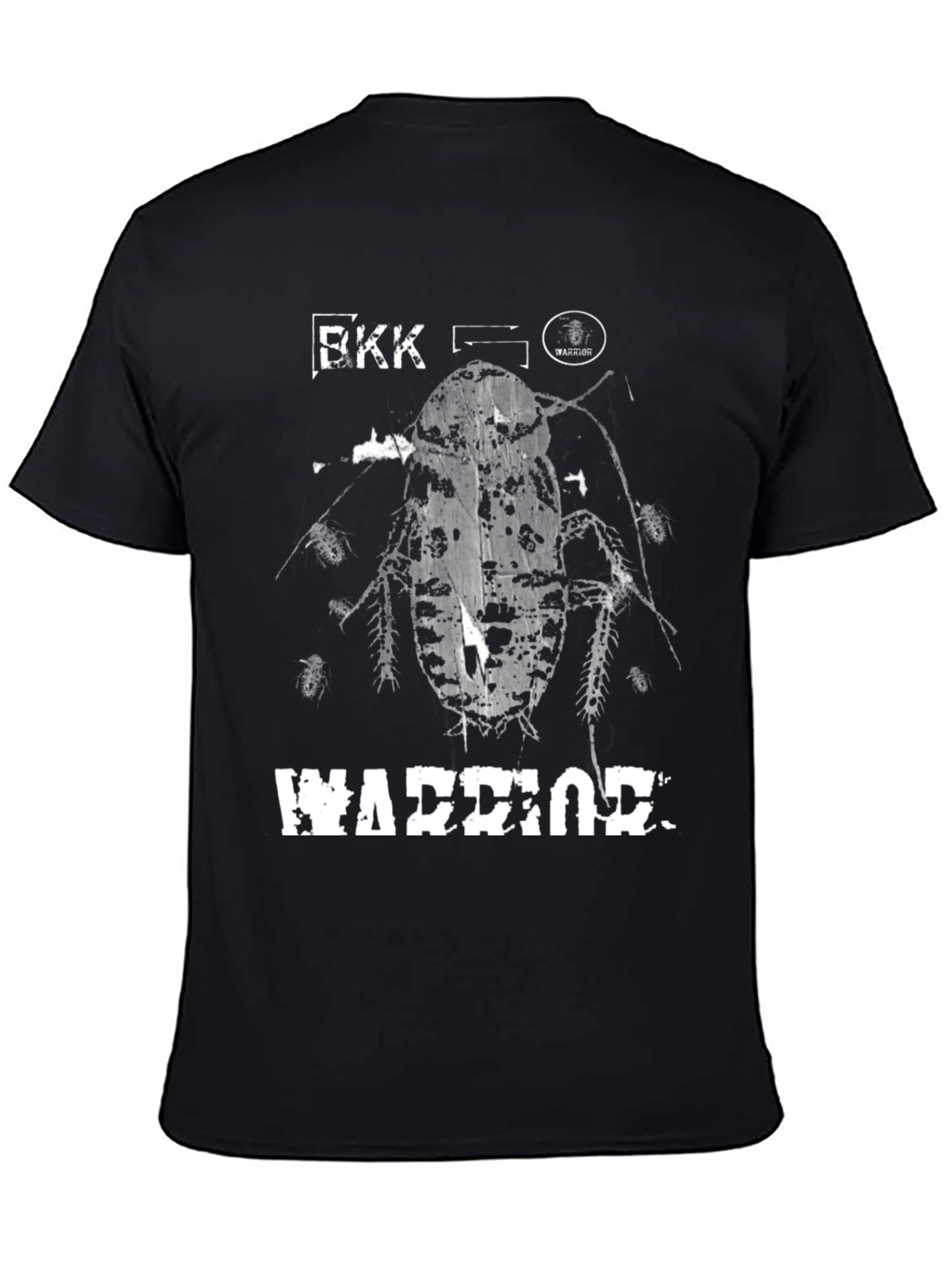 BKK Warrior Graphic Tee - Bold Cockroach Design