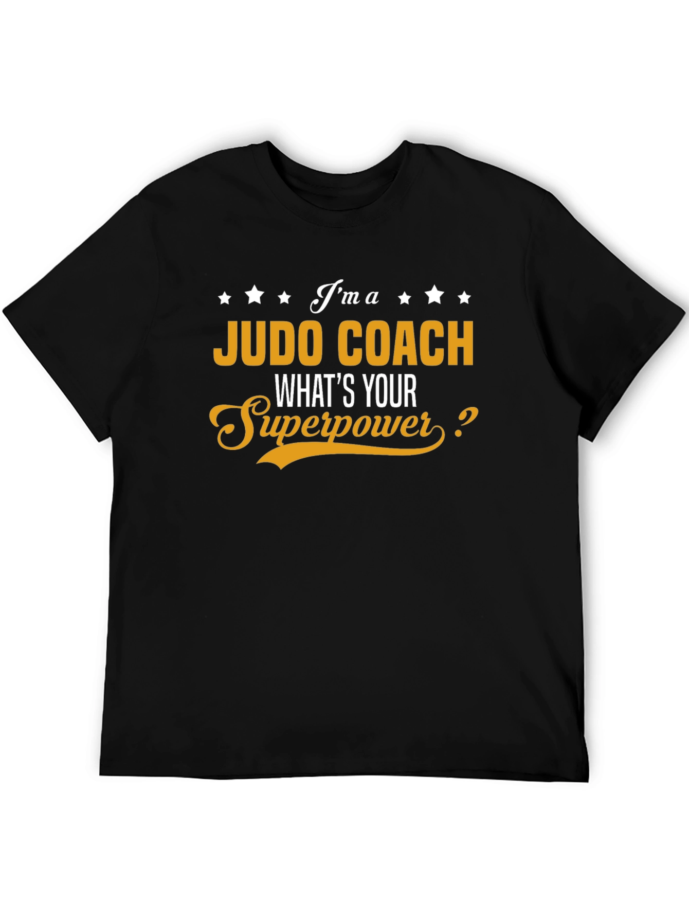 Judo Coach Superpower T-Shirt
