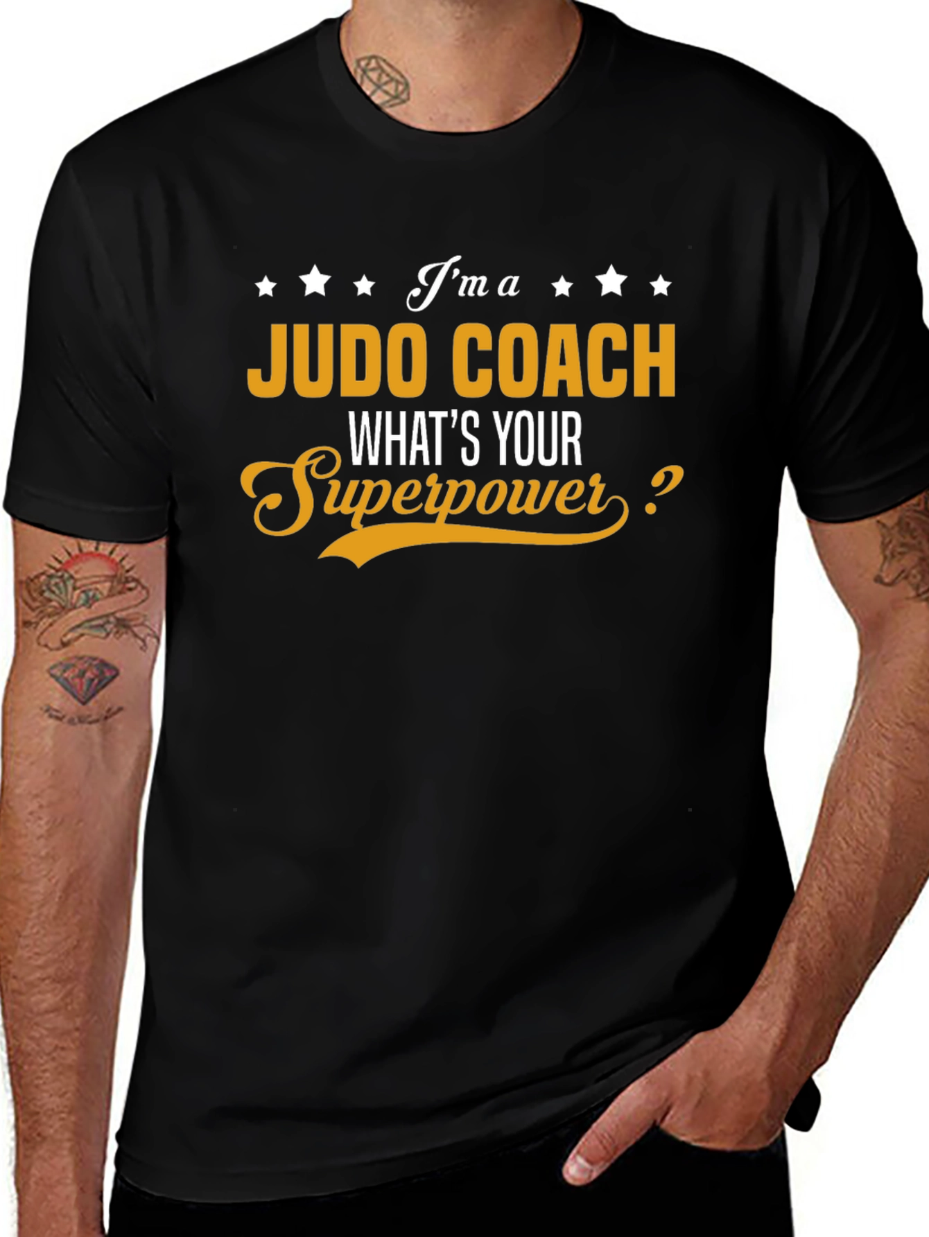Judo Coach Superpower T-Shirt