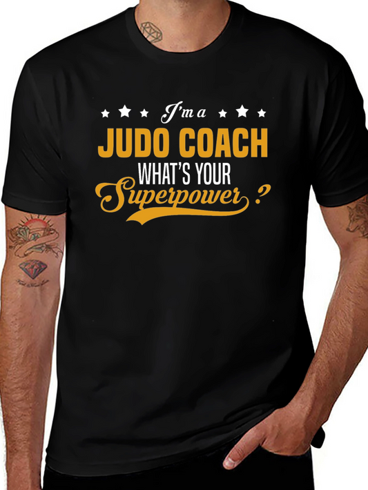 Judo Coach Superpower T-Shirt