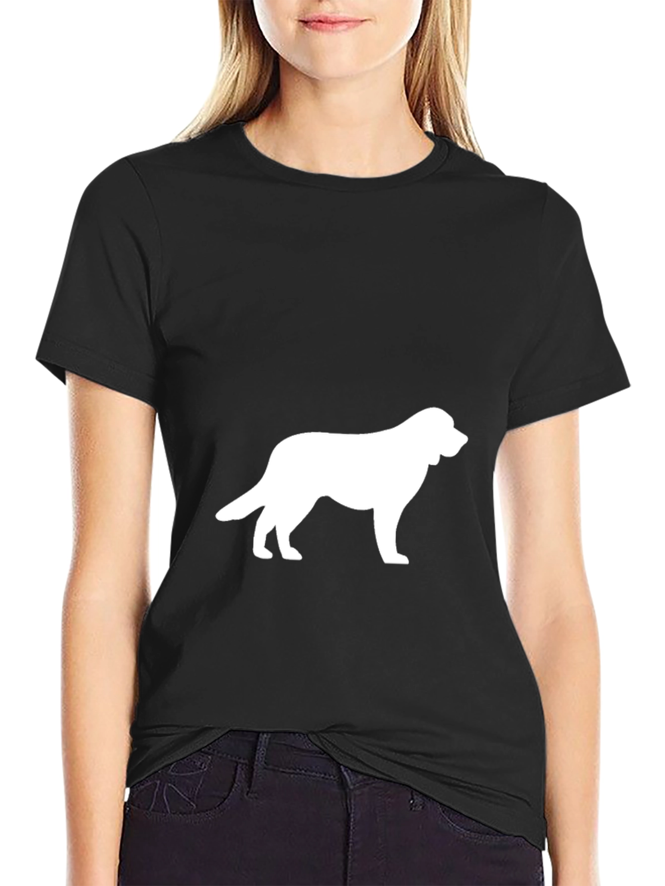 Dog Lovers Black T-Shirt