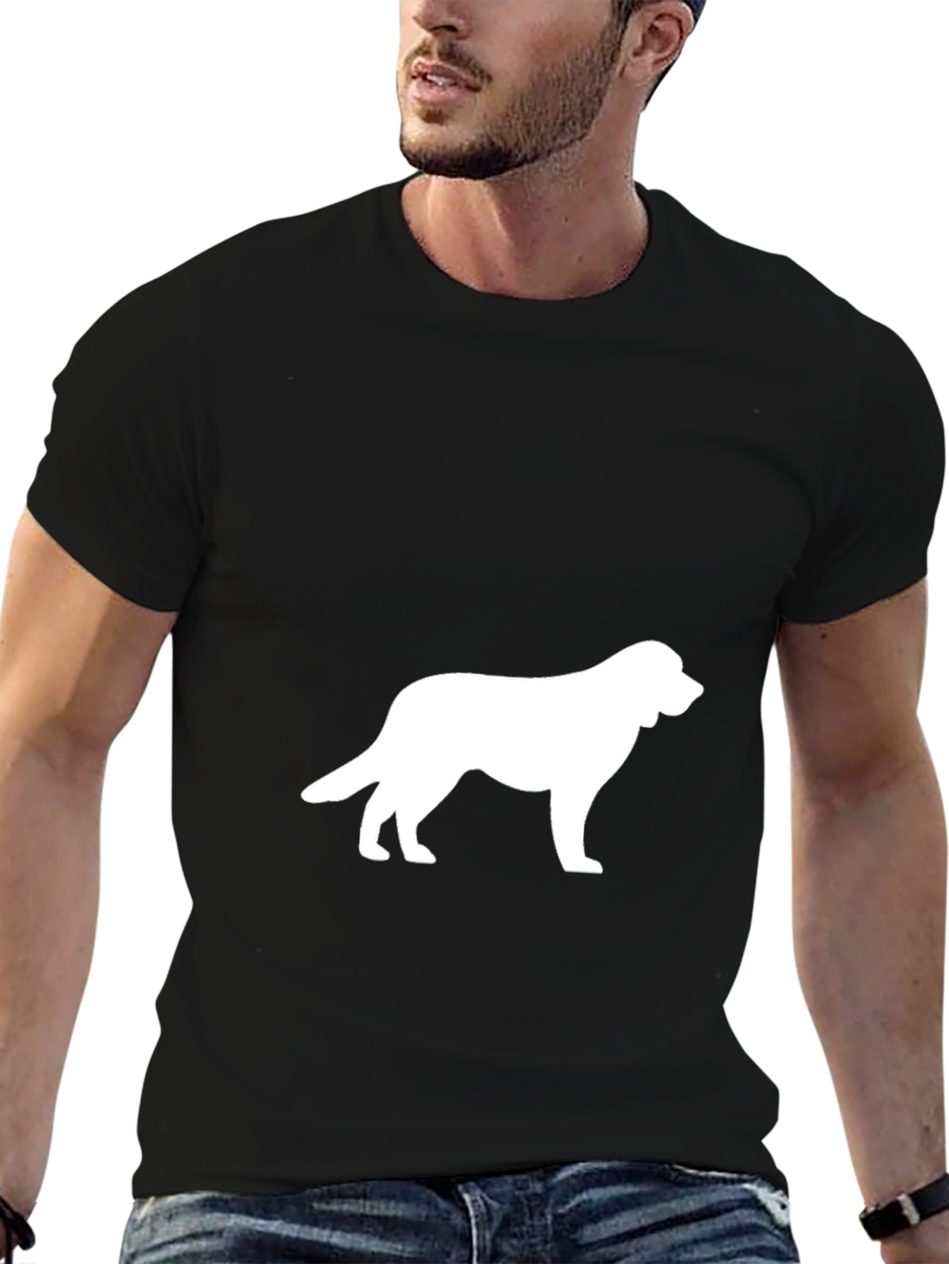 Dog Lovers Black T-Shirt