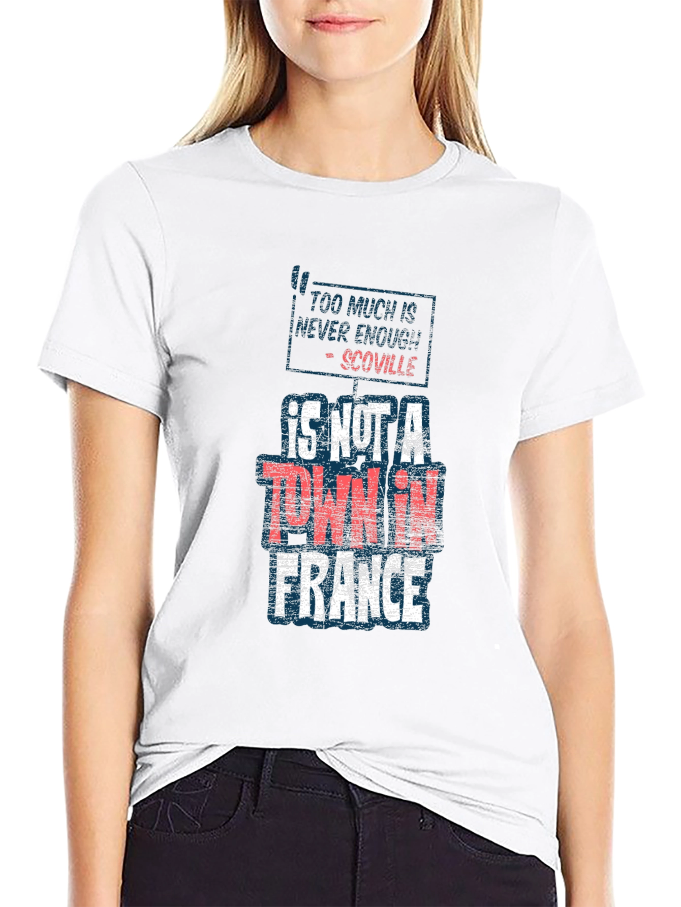 Too Much Is Never Enough Scoville Funny T-Shirt