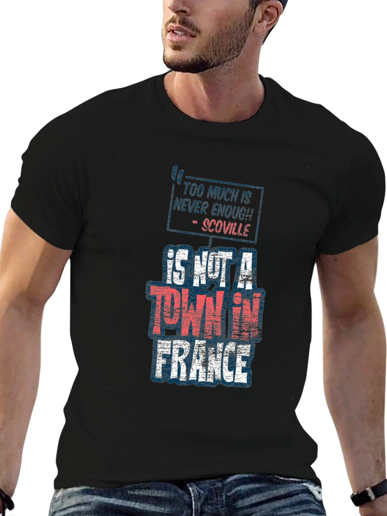 Too Much Is Never Enough Scoville Funny T-Shirt