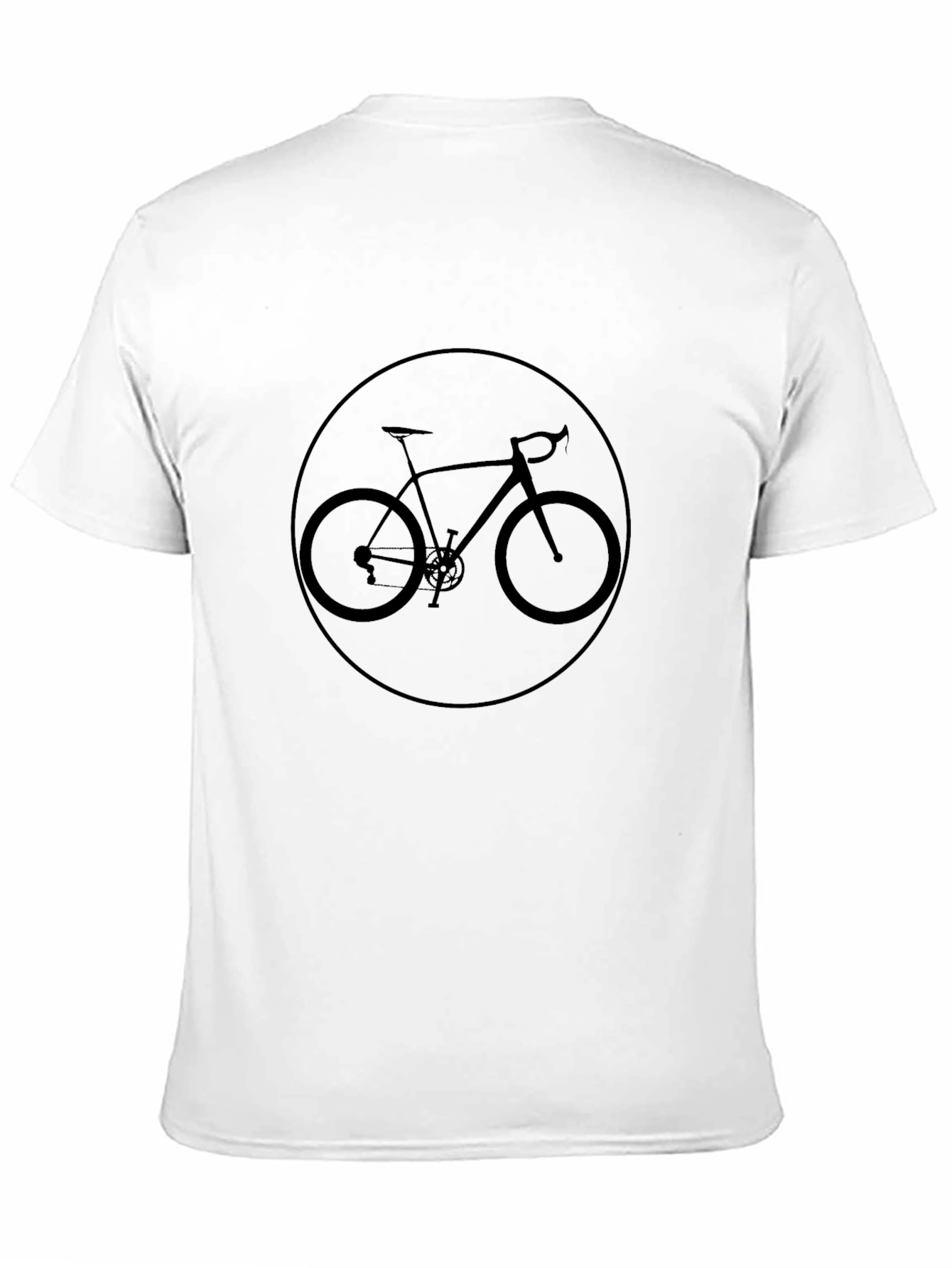 Cycling Enthusiast Tee - Bike Graphic Black T-Shirt