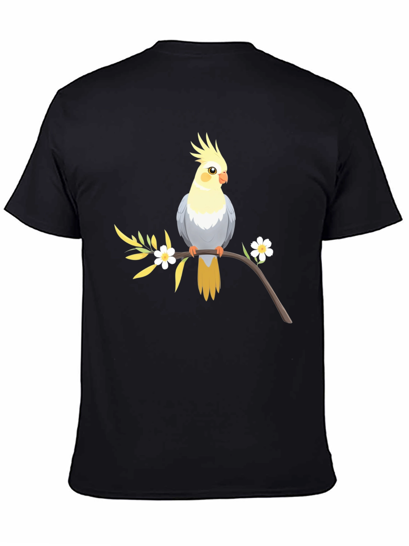 Cockatiel Bird T-Shirt - Graphic Print Tee