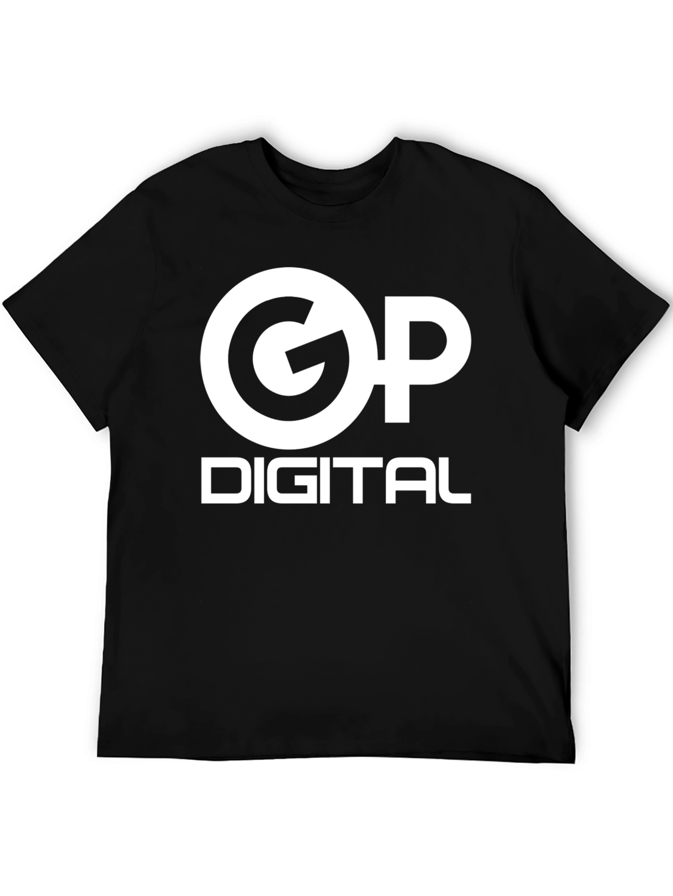 GP Digital Black Graphic Tee