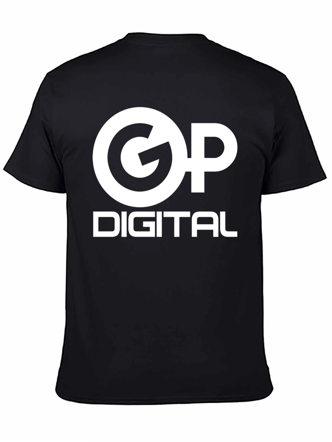 GP Digital Black Graphic Tee