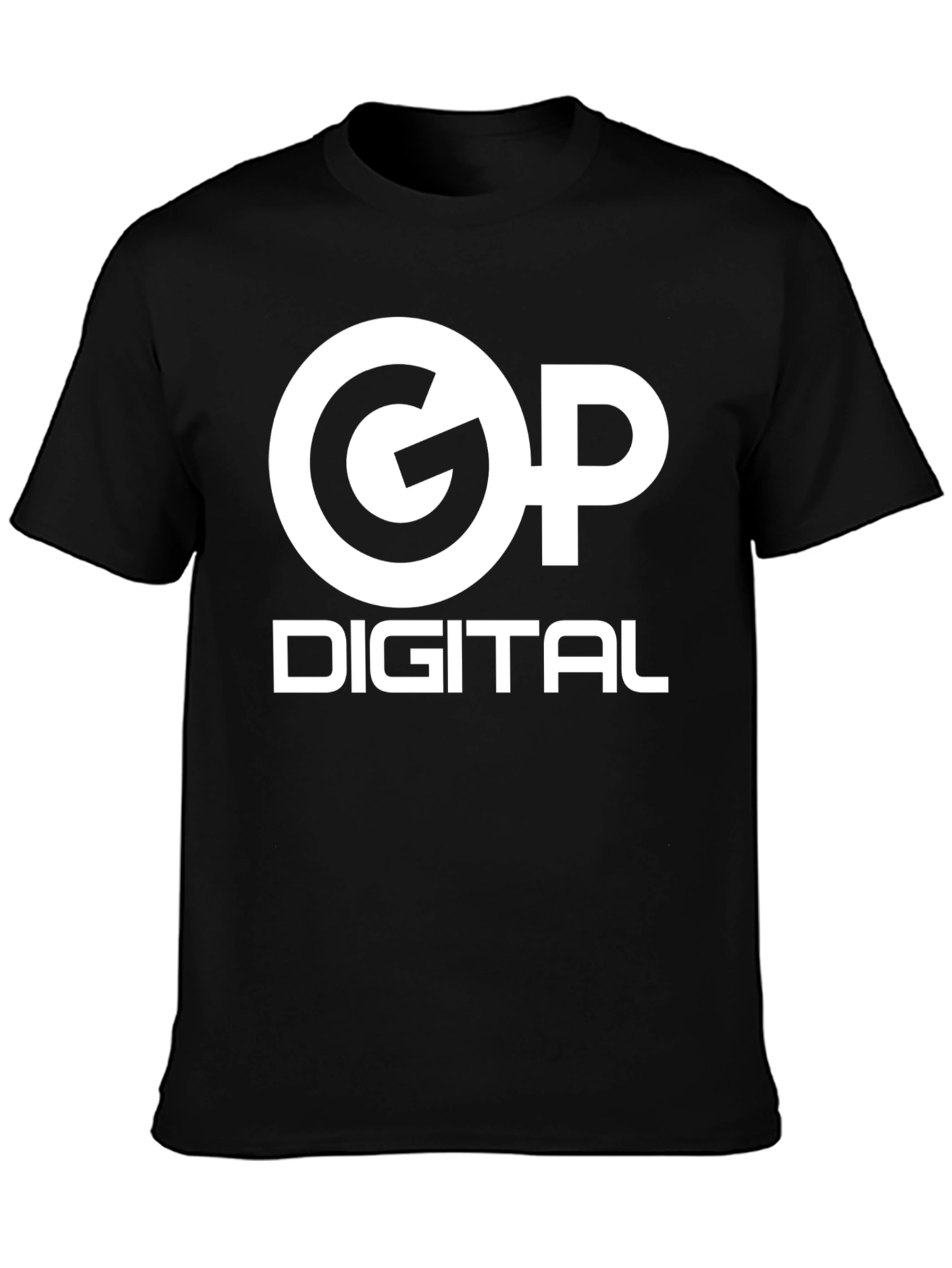 GP Digital Black Graphic Tee