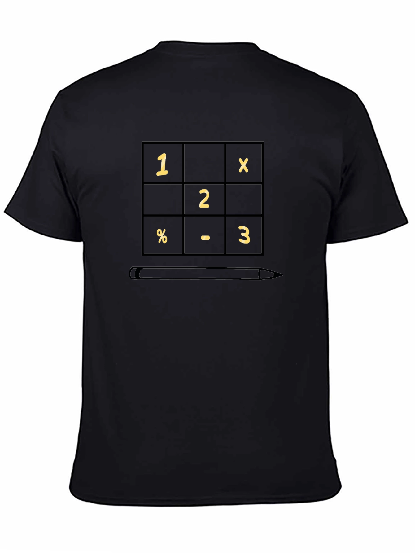 Math Tic-Tac-Toe Graphic Tee