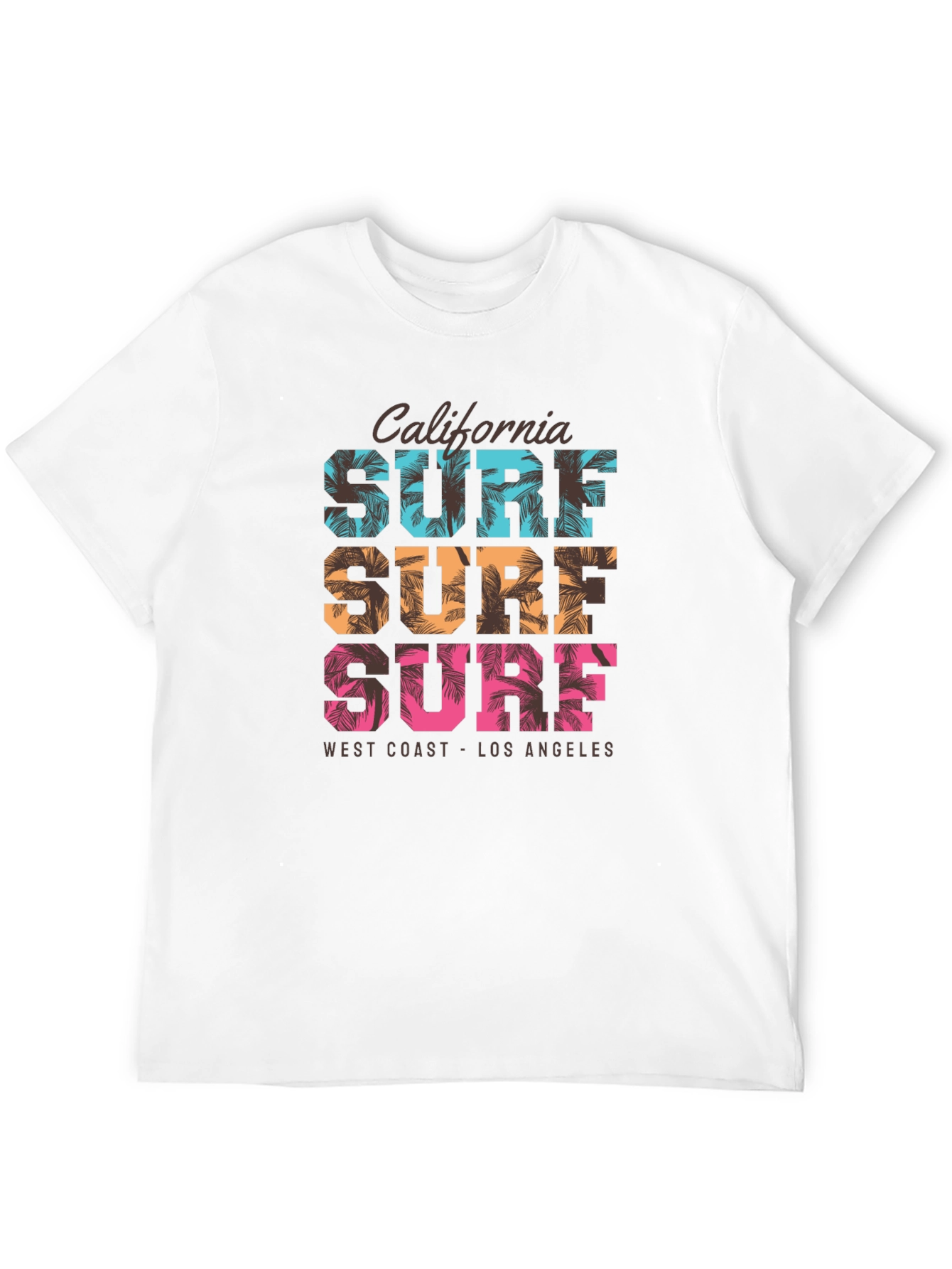 California Surf T-Shirt - West Coast Los Angeles