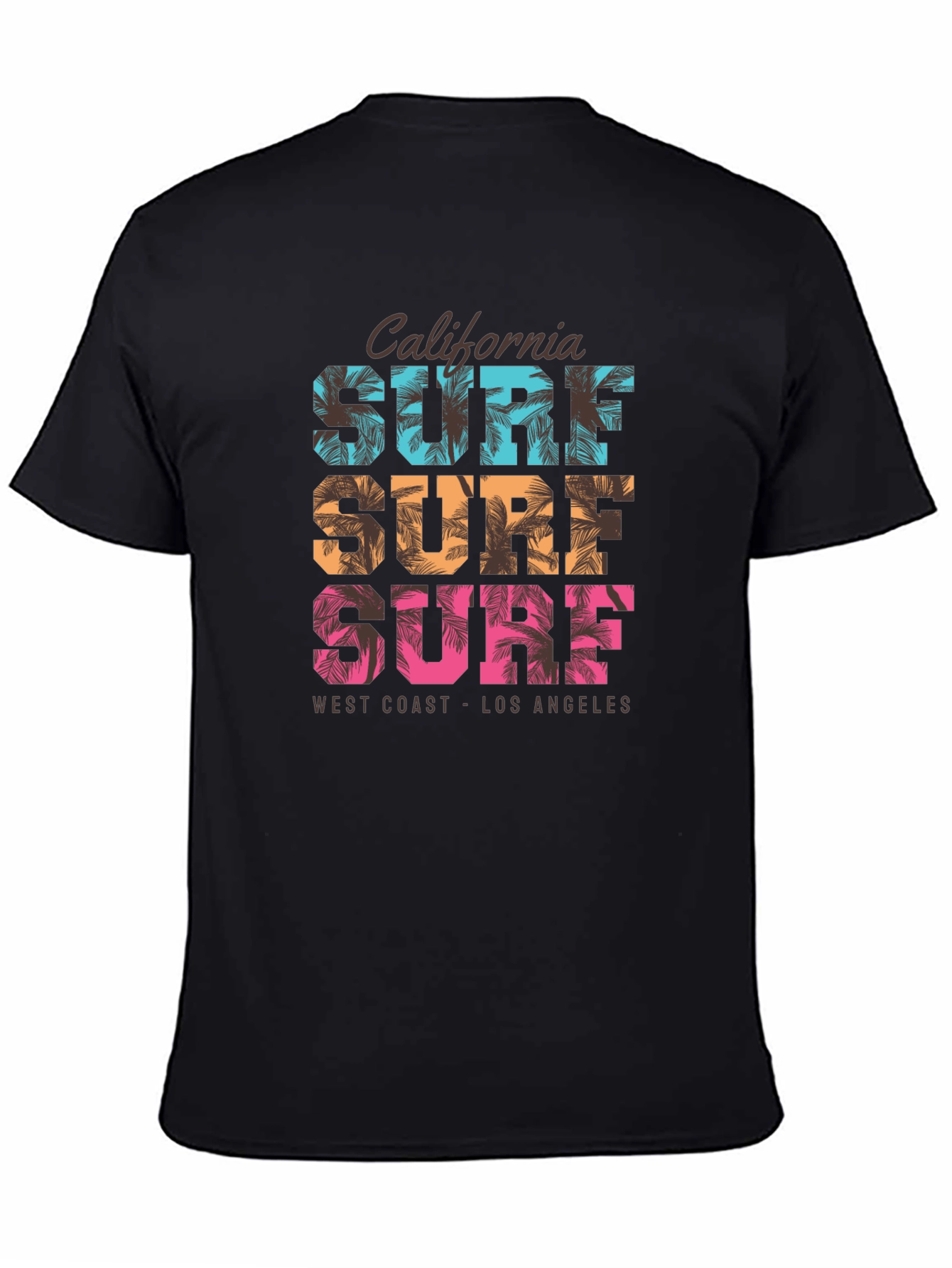 California Surf T-Shirt - West Coast Los Angeles