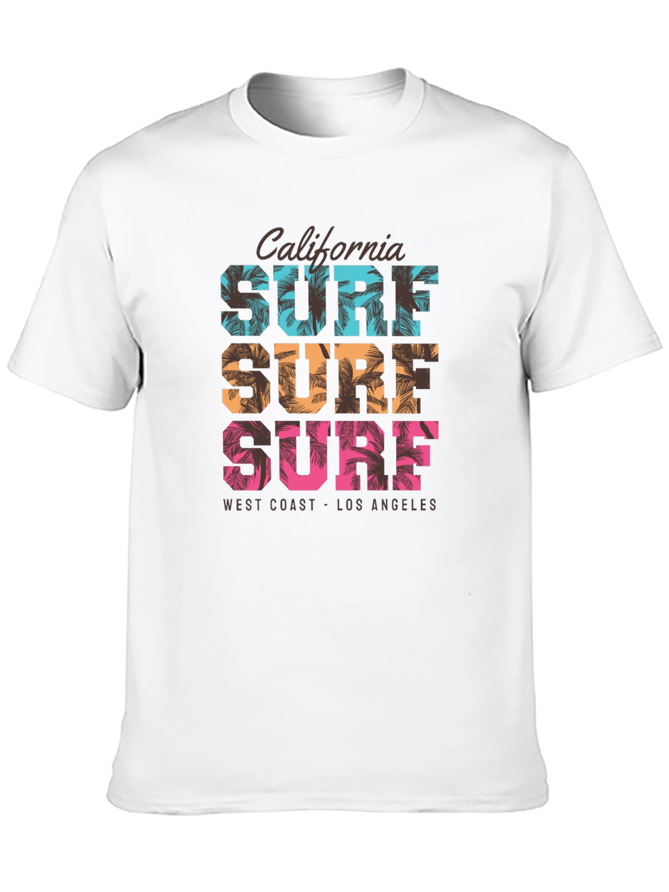 California Surf T-Shirt - West Coast Los Angeles