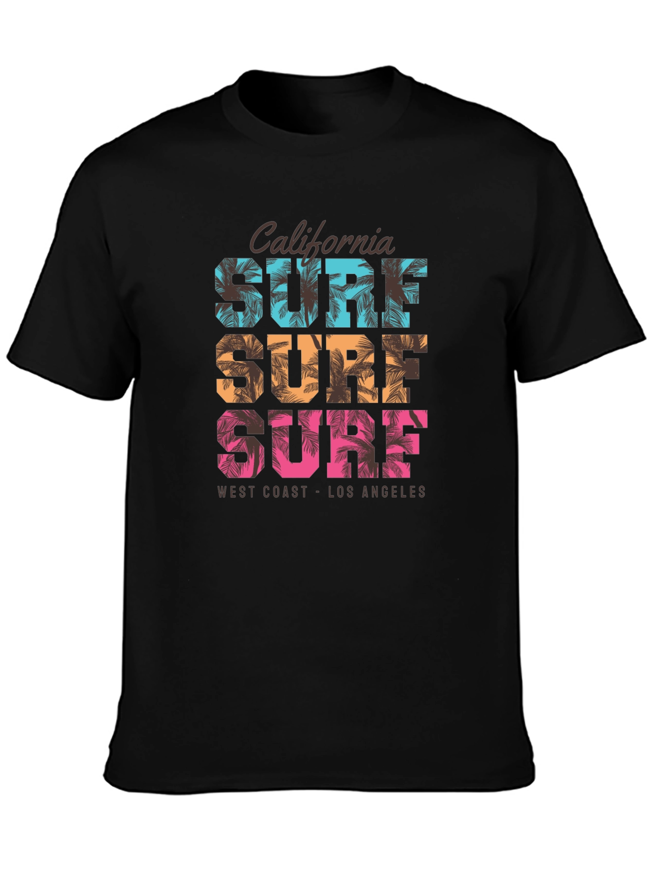 California Surf T-Shirt - West Coast Los Angeles