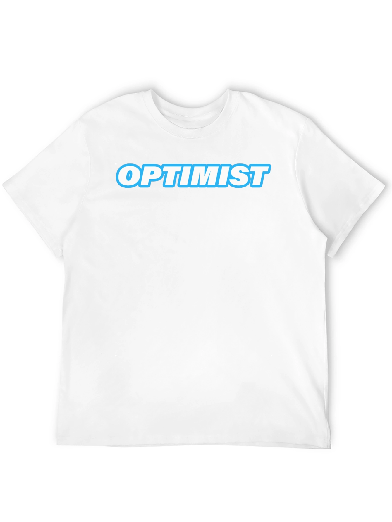 Optimist Graphic T-Shirt - Mens Casual Tee