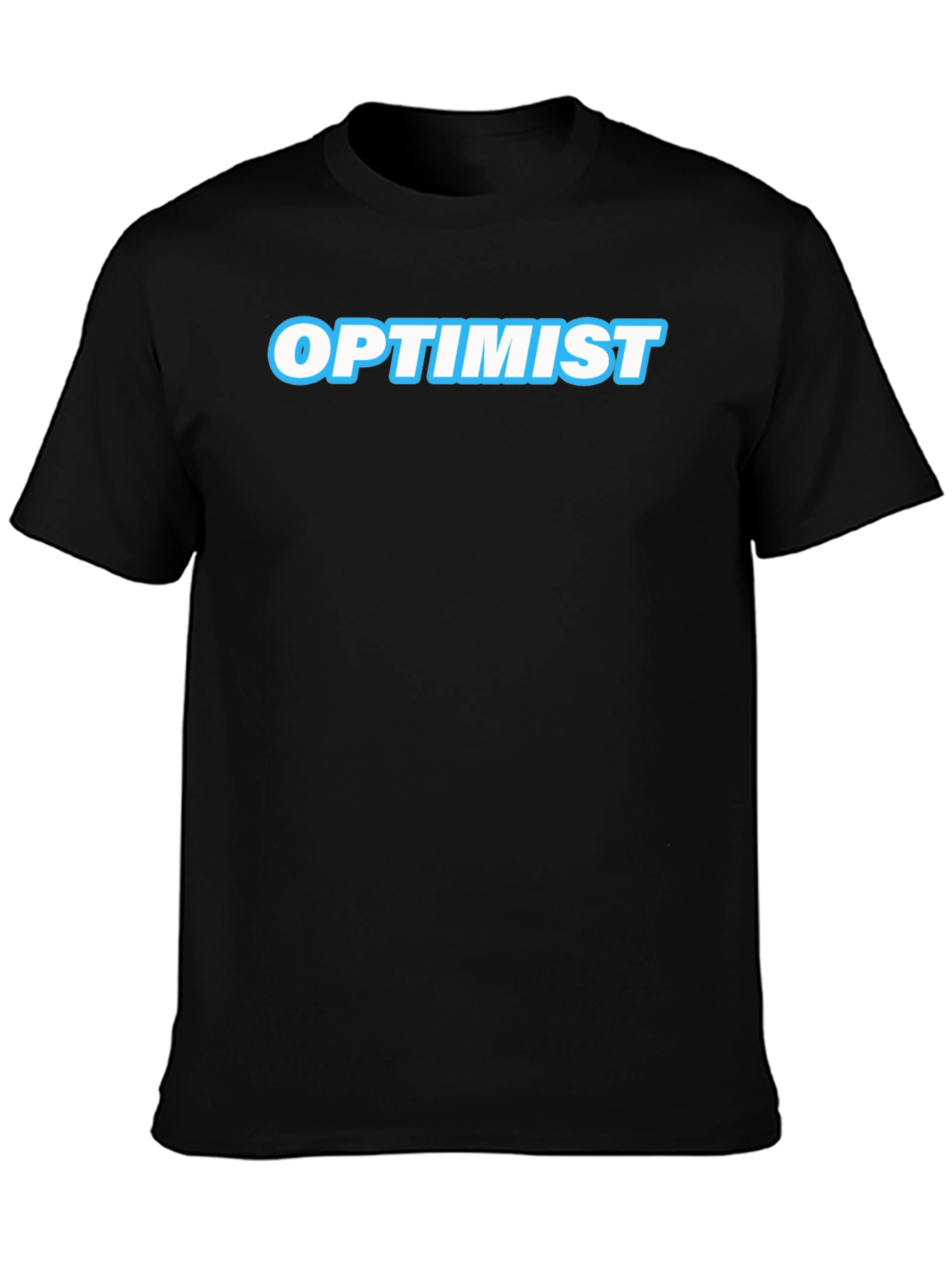 Optimist Graphic T-Shirt - Mens Casual Tee