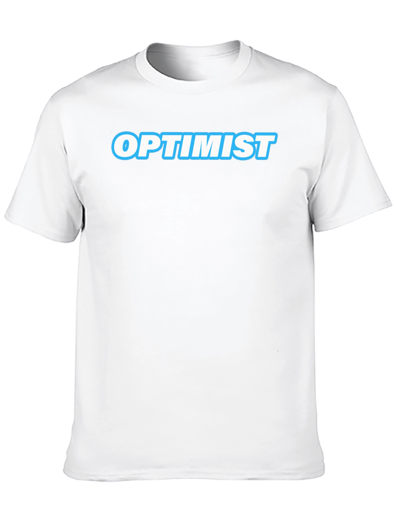 Optimist Graphic T-Shirt - Mens Casual Tee