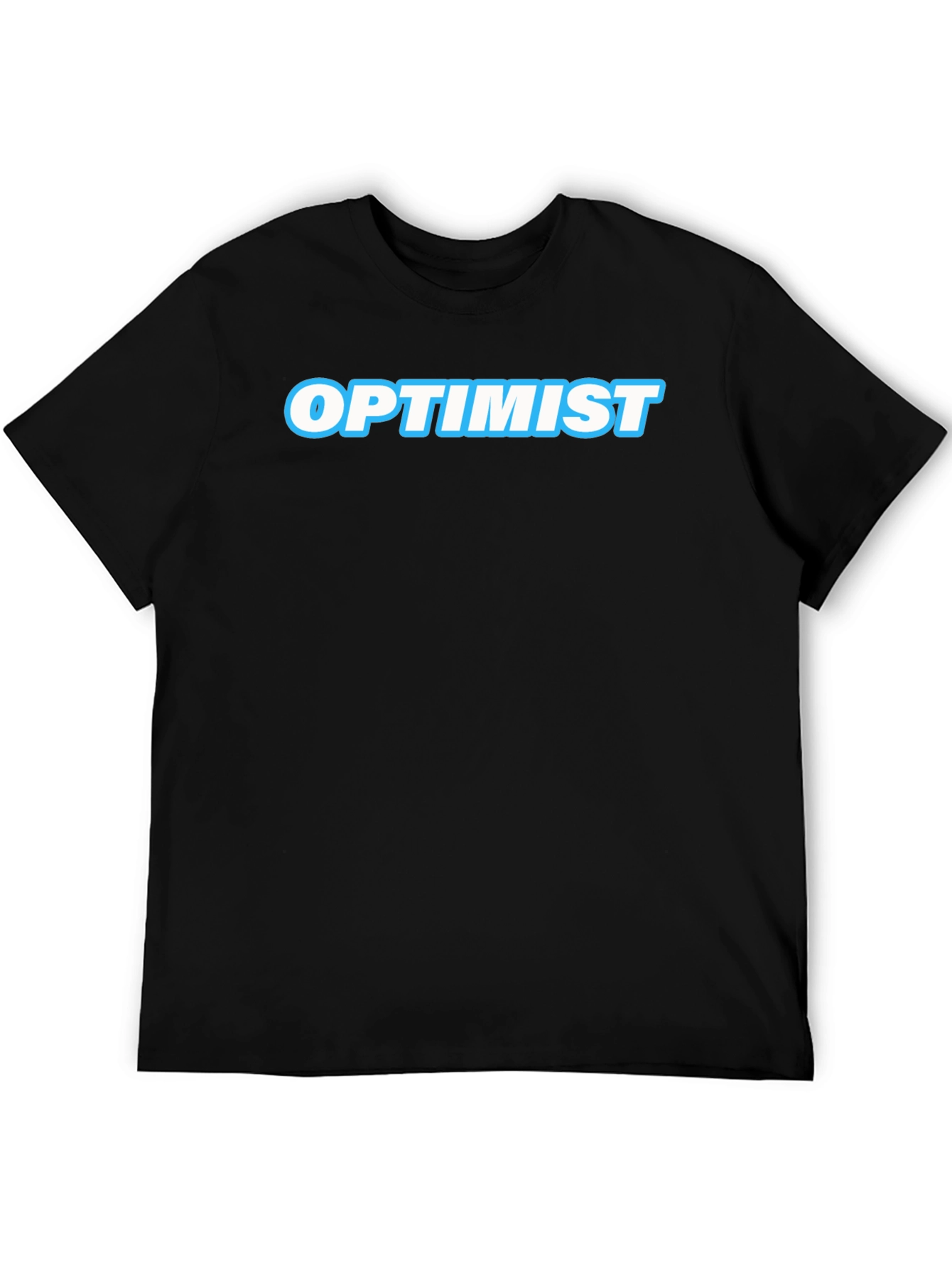 Optimist Graphic T-Shirt - Mens Casual Tee