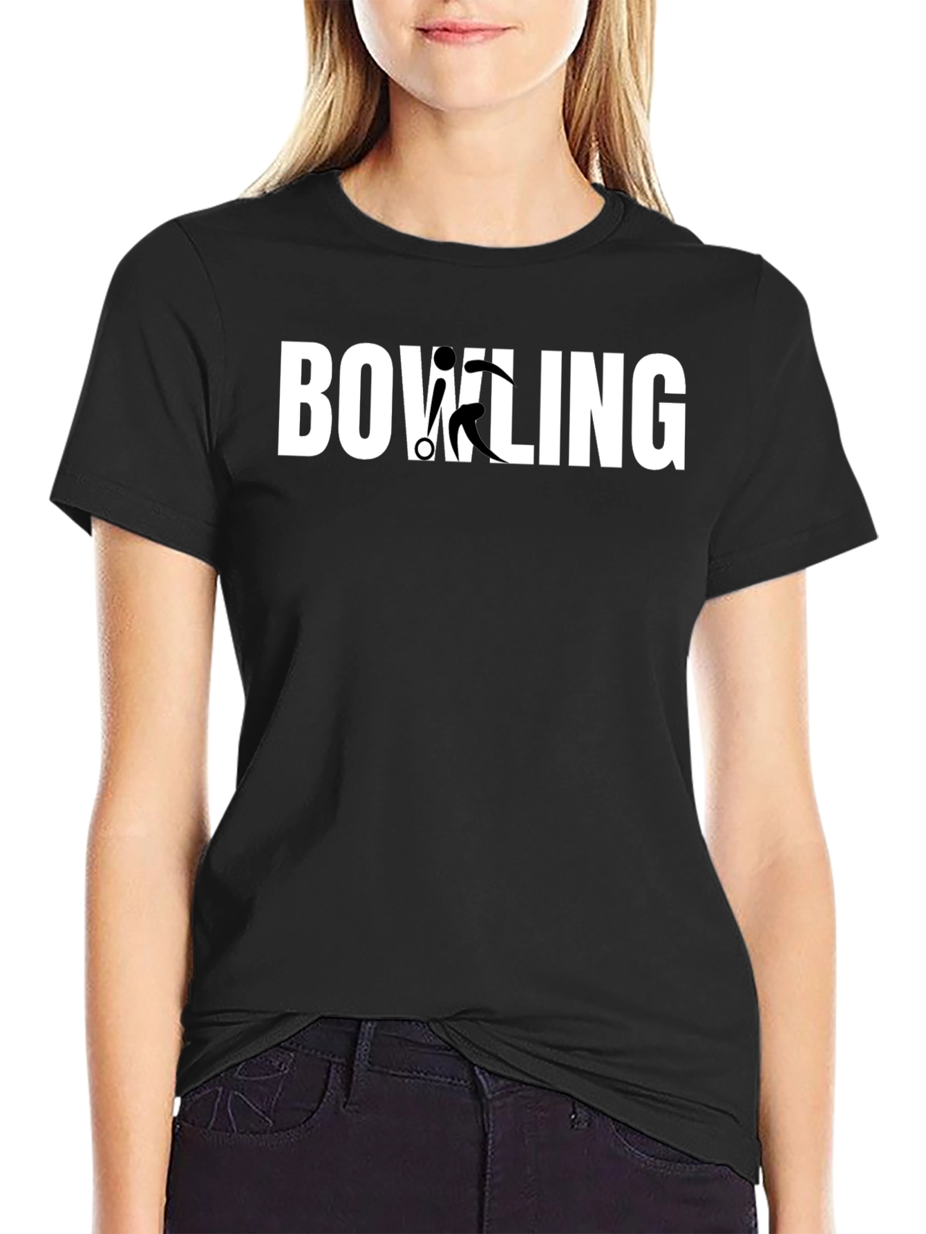 Bowling Graphic Tee - Stylish & Comfortable
