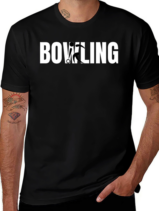 Bowling Graphic Tee - Stylish & Comfortable