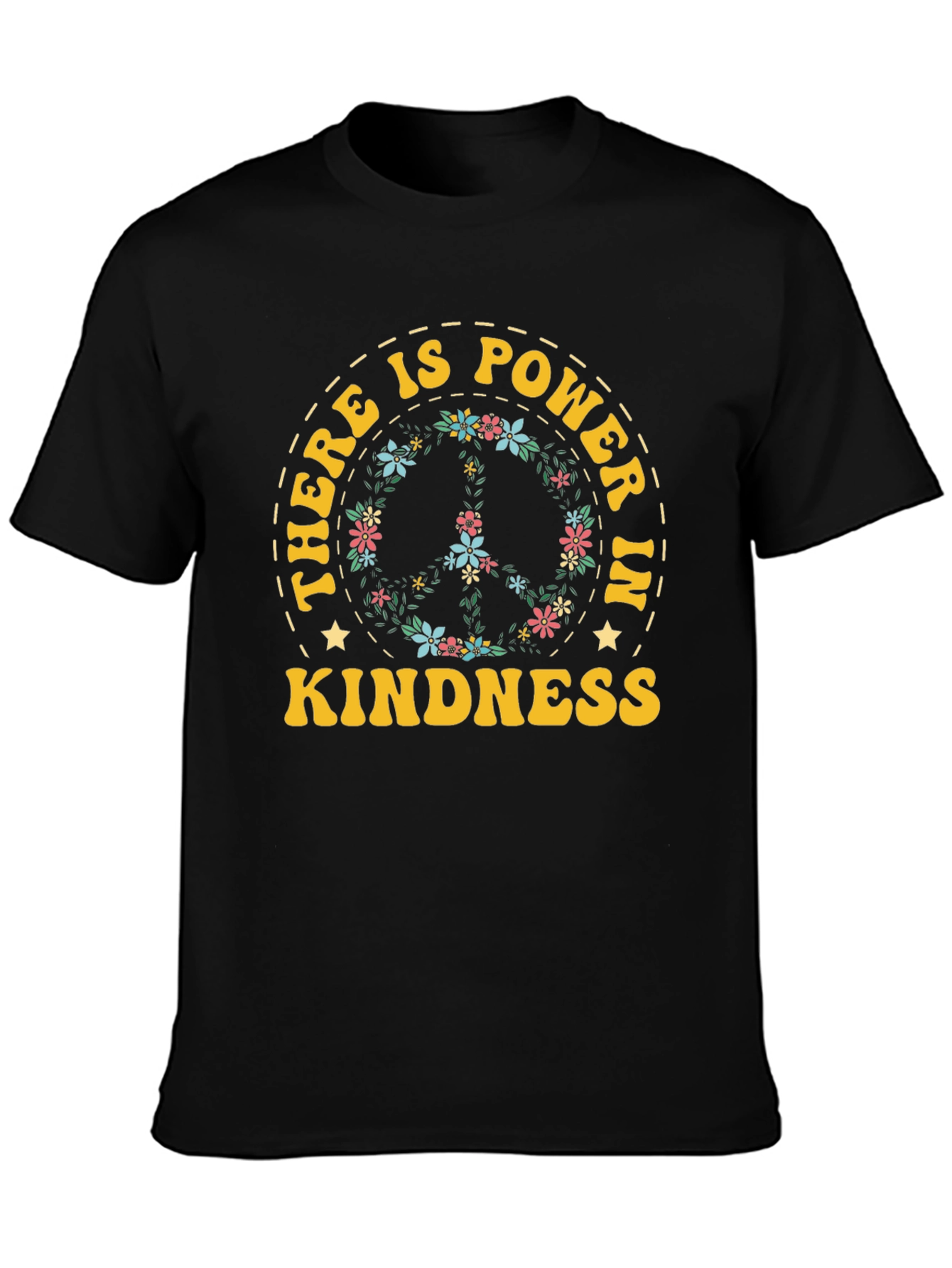 Power In Kindness Peace Sign T-Shirt
