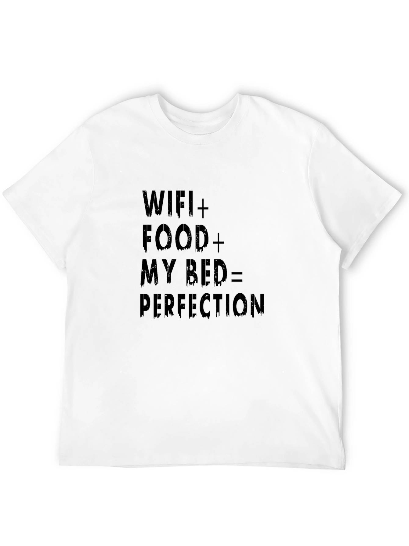 Wifi Food Bed Perfection T-Shirt Comfy Casual Tee