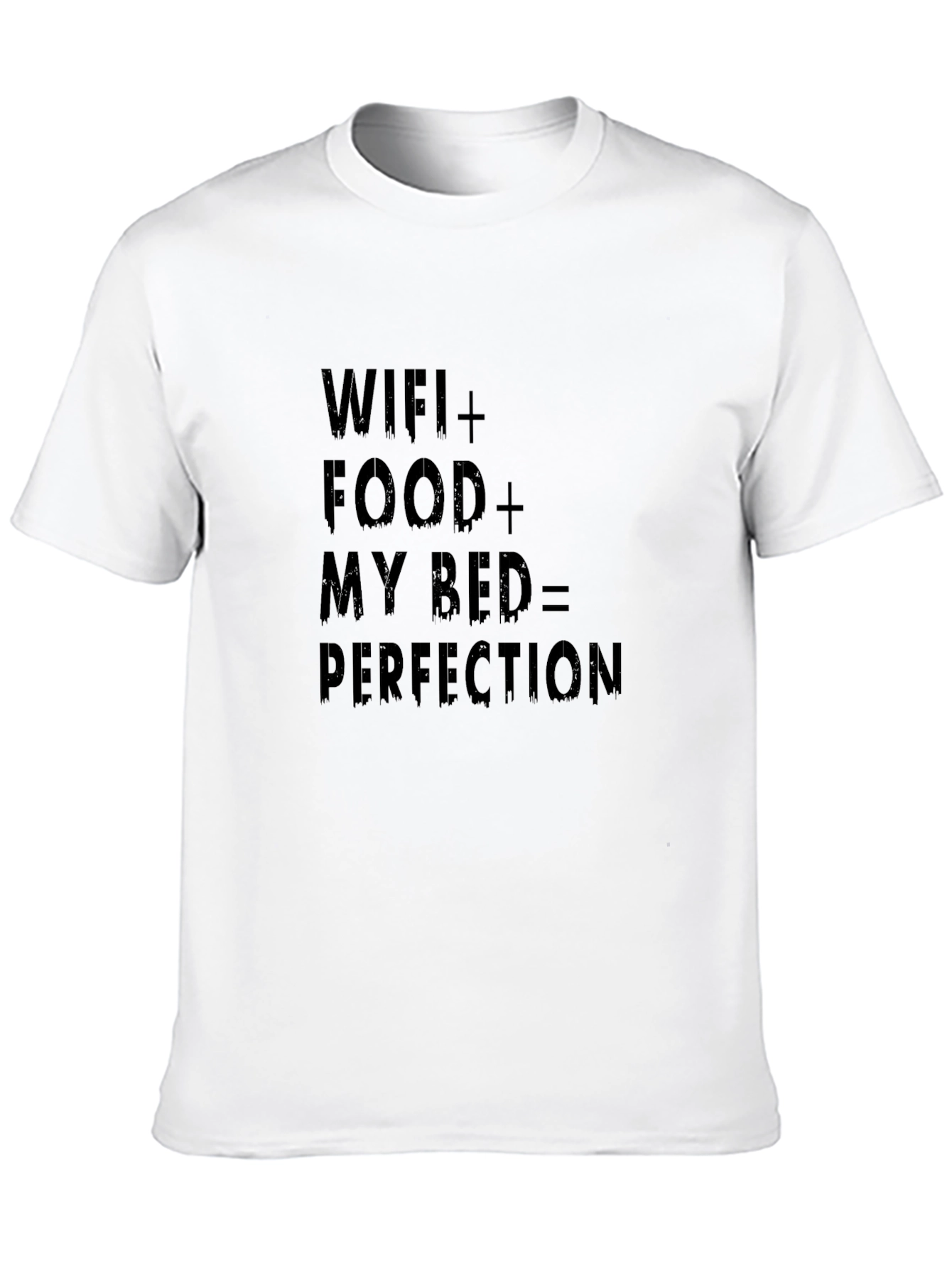 Wifi Food Bed Perfection T-Shirt Comfy Casual Tee
