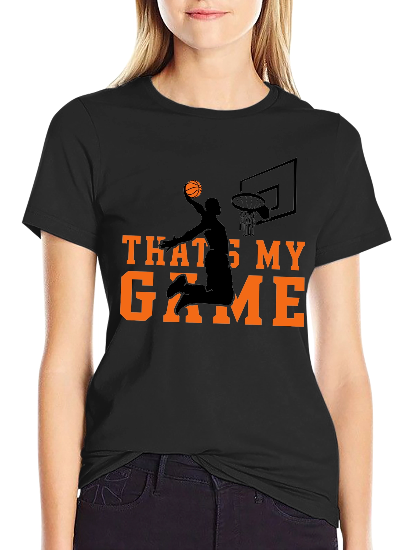 Thats My Game Basketball Graphic Tee