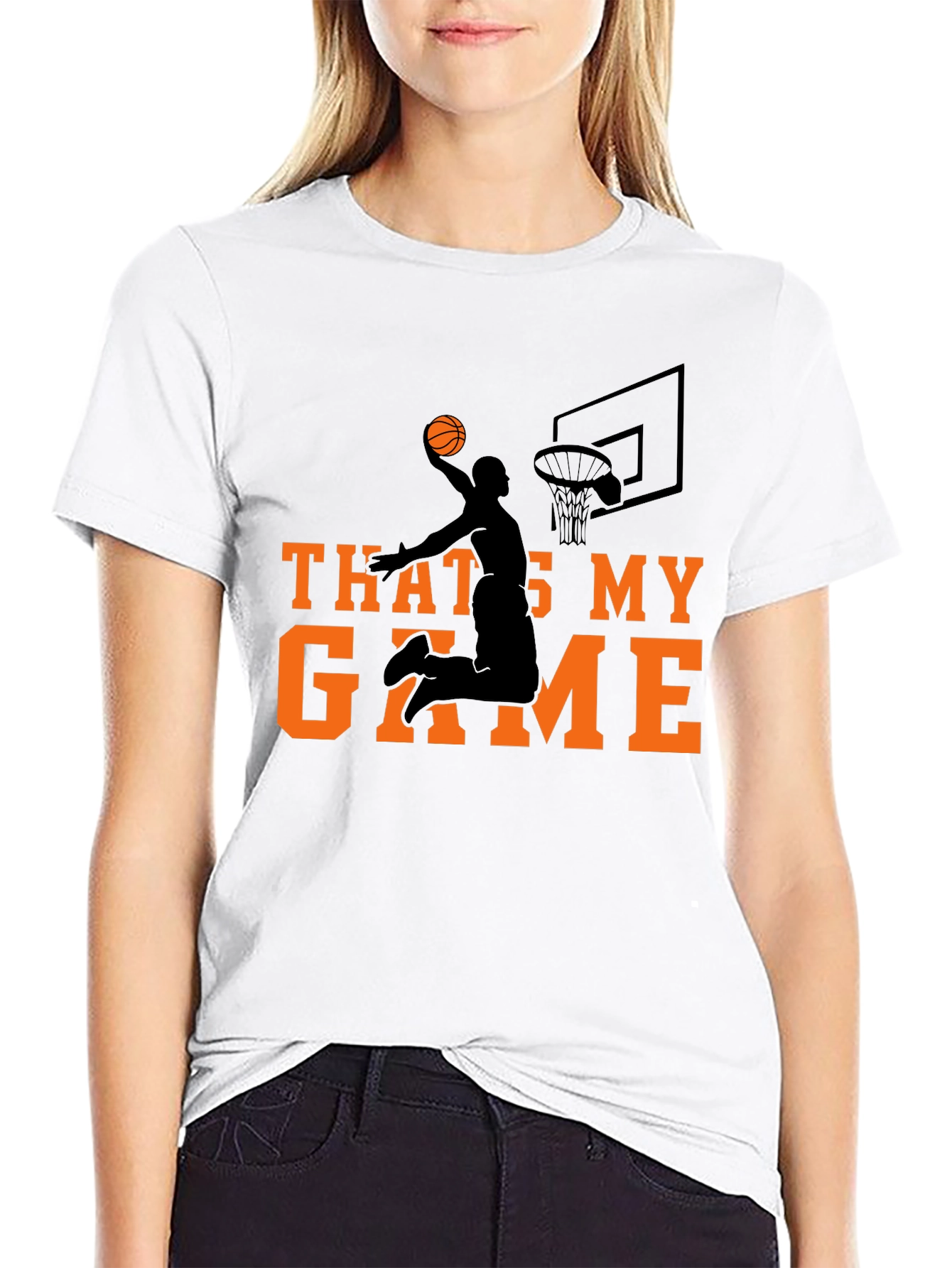 Thats My Game Basketball Graphic Tee