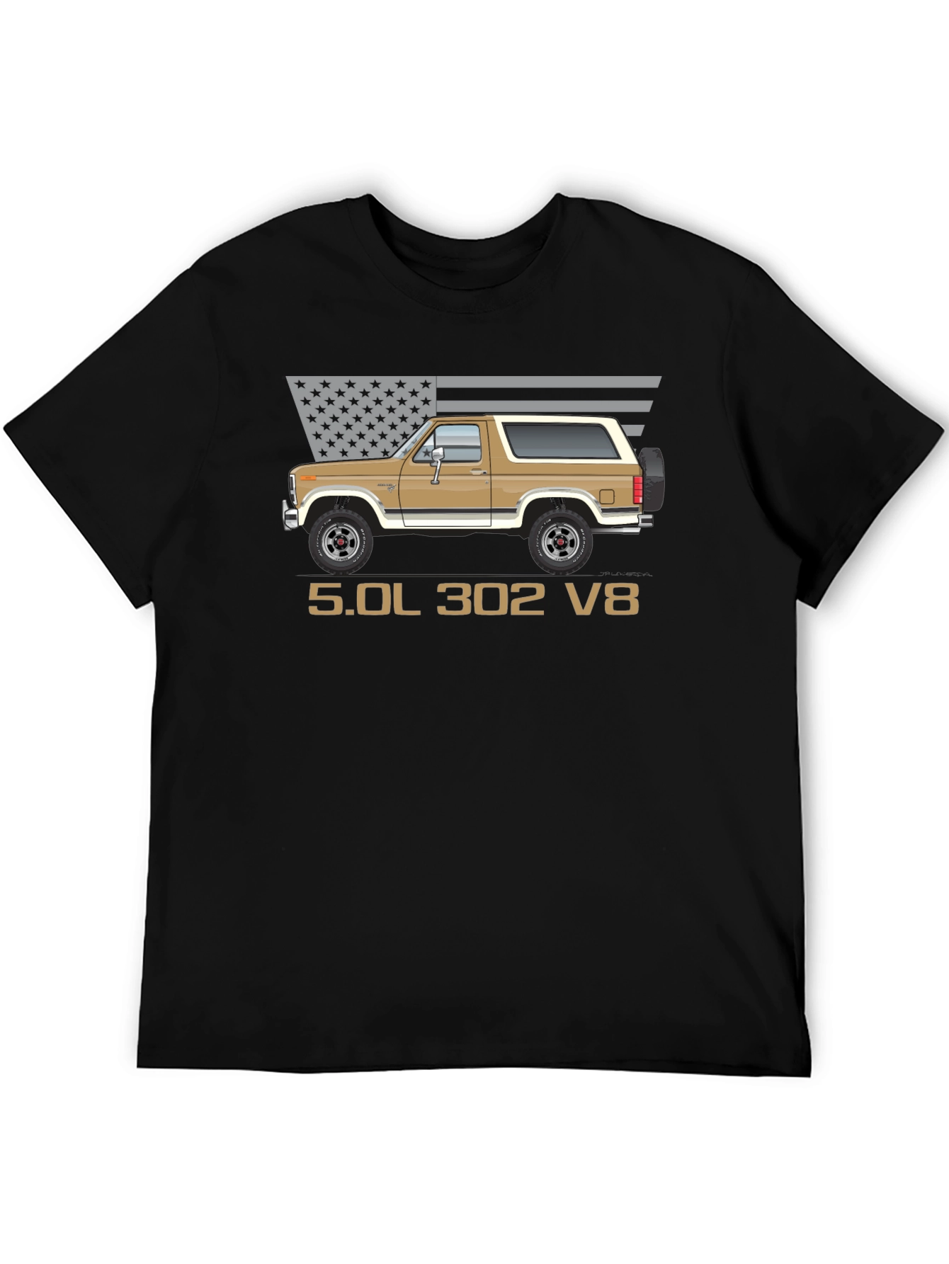 Bronco 5.0L 302 V8 Graphic T-Shirt