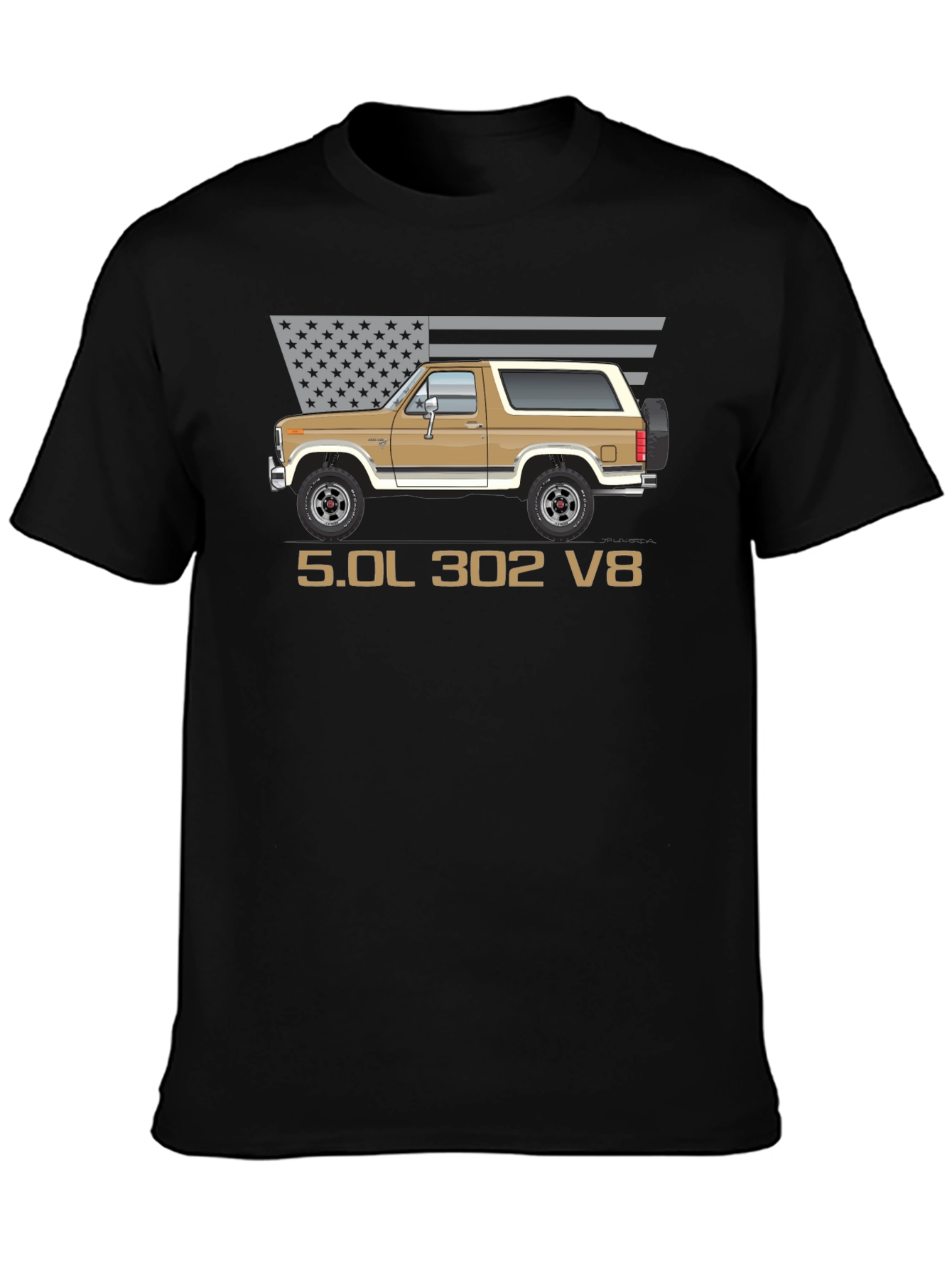 Bronco 5.0L 302 V8 Graphic T-Shirt