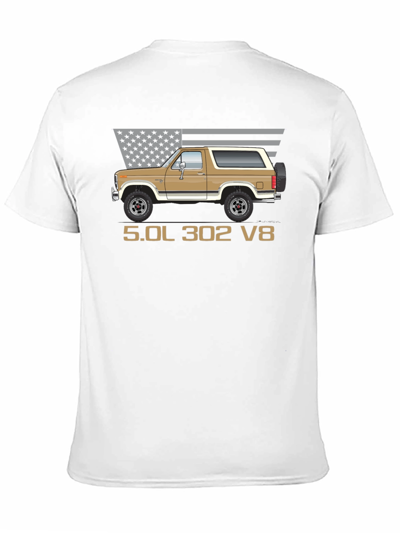 Bronco 5.0L 302 V8 Graphic T-Shirt