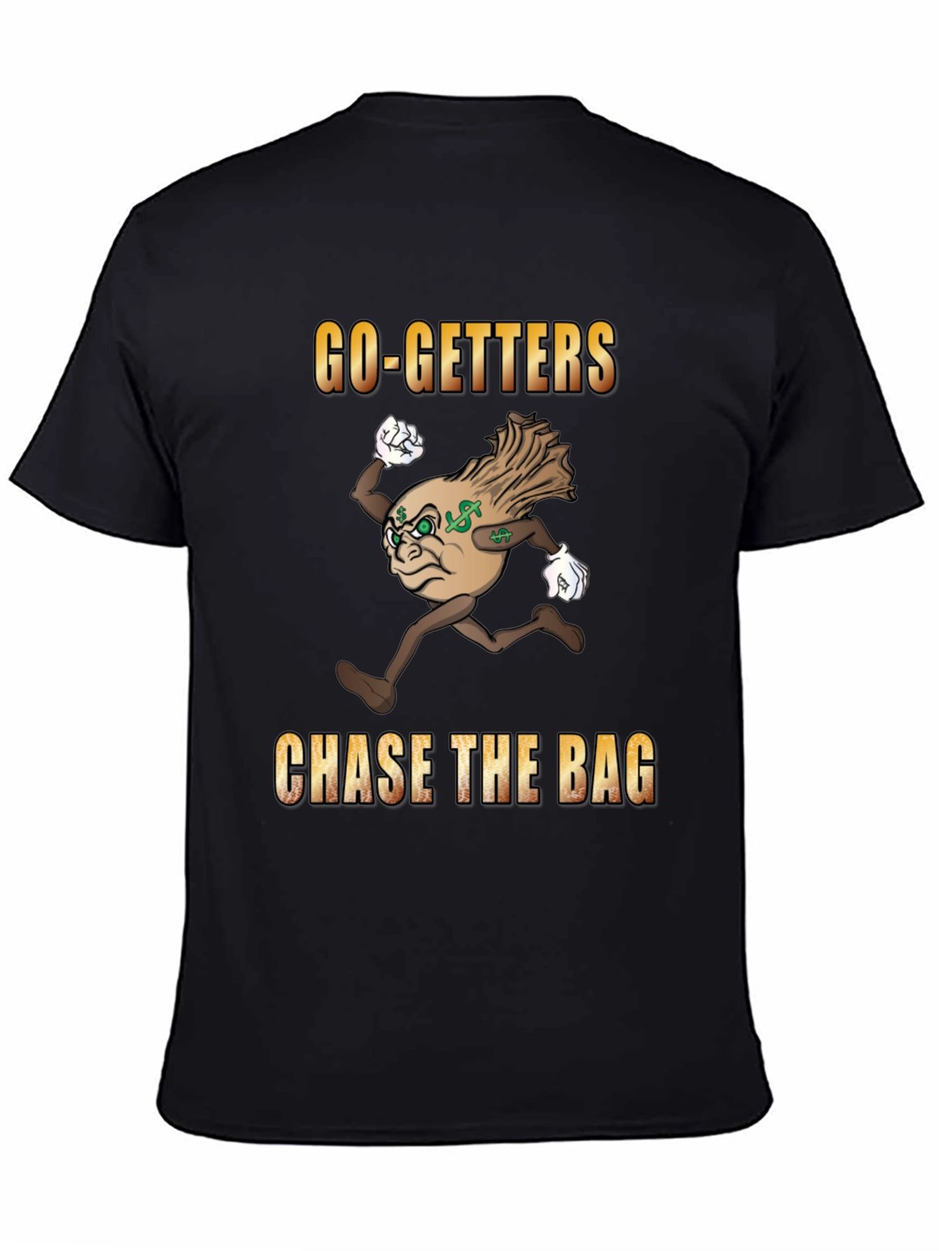 Go-Getters Chase the Bag Black T-Shirt