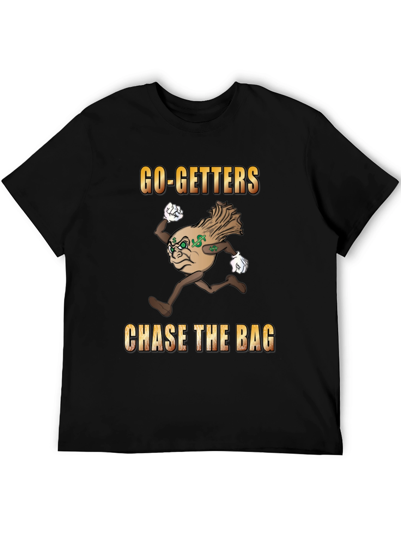 Go-Getters Chase the Bag Black T-Shirt