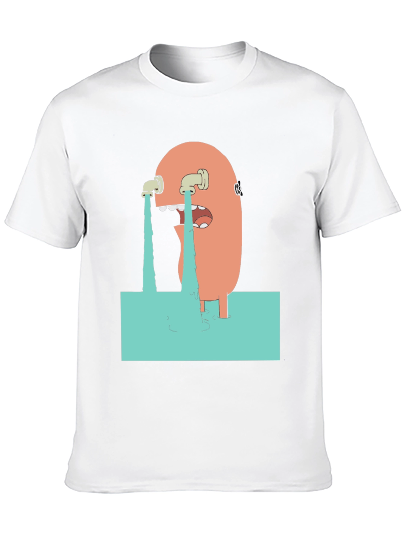 Tears of a Cartoon Black T-Shirt