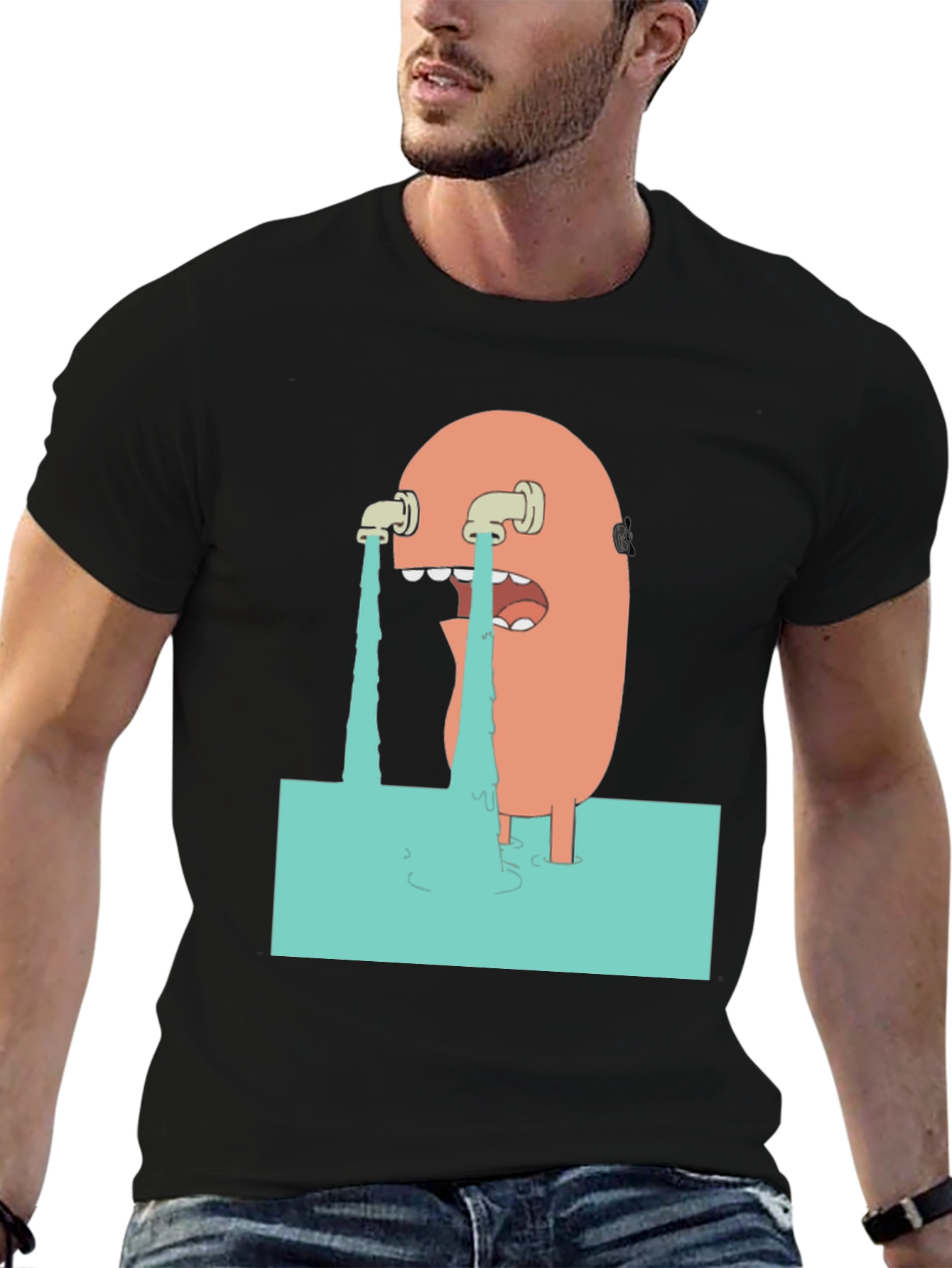 Tears of a Cartoon Black T-Shirt