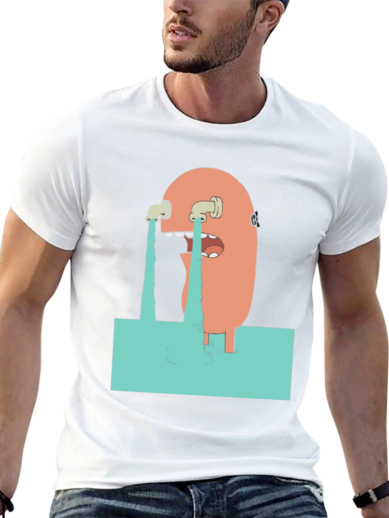 Tears of a Cartoon Black T-Shirt